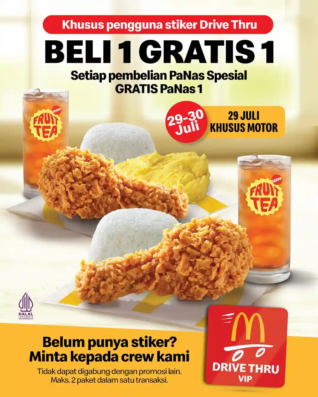 Promo McDonalds Beli 1 Gratis 1 Drive Thru Paket Panas (3)