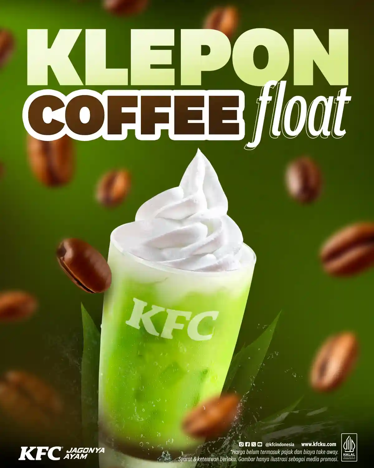 Promo KFC Menu Baru Klepon Coffee Float Hanya 16 Ribuan