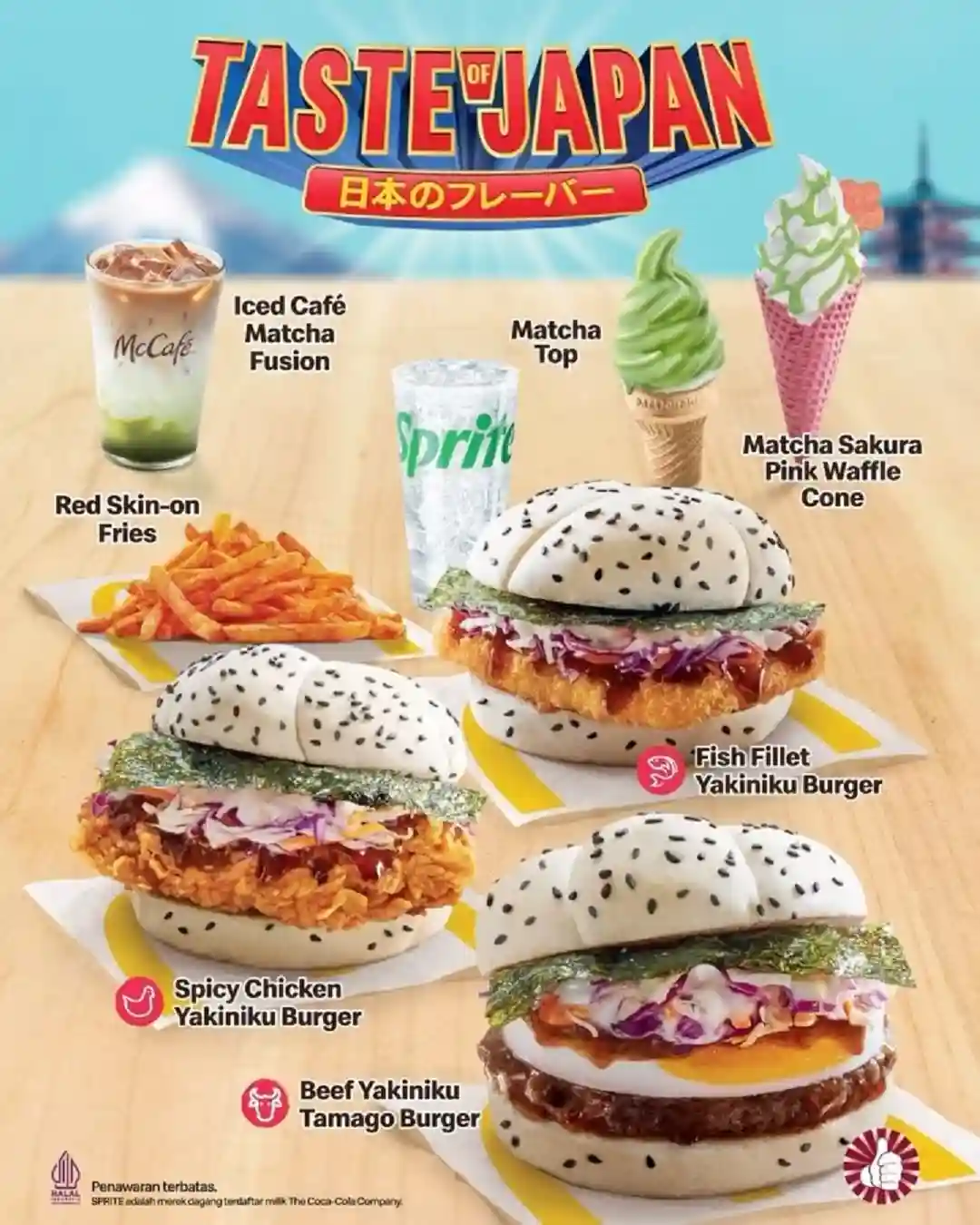 Promo McDonalds Spesial Taste Of Japan Harga Mulai 39 Ribu