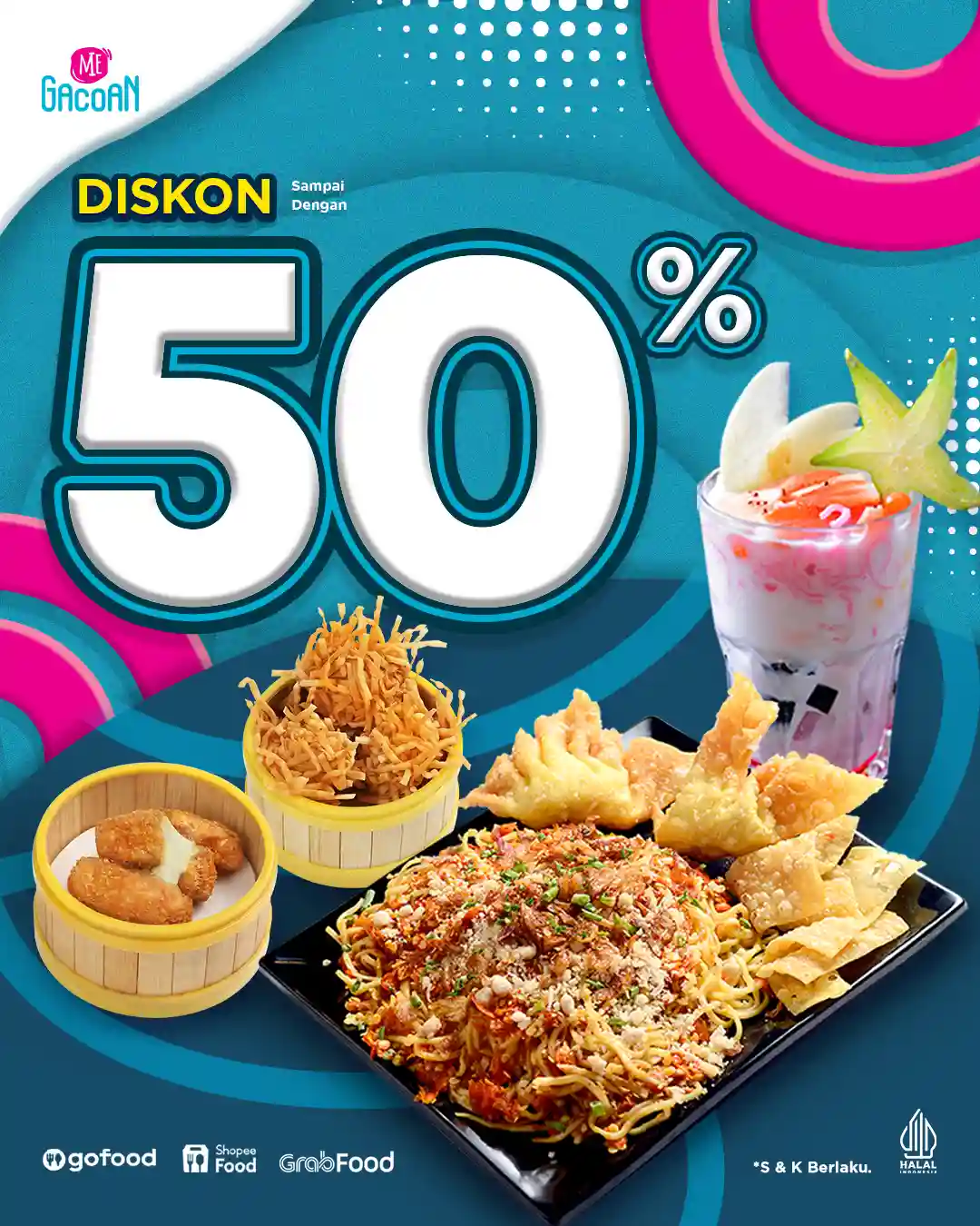 Promo Mie Gacoan Diskon Hingga 50% Pakai ShopeeFood