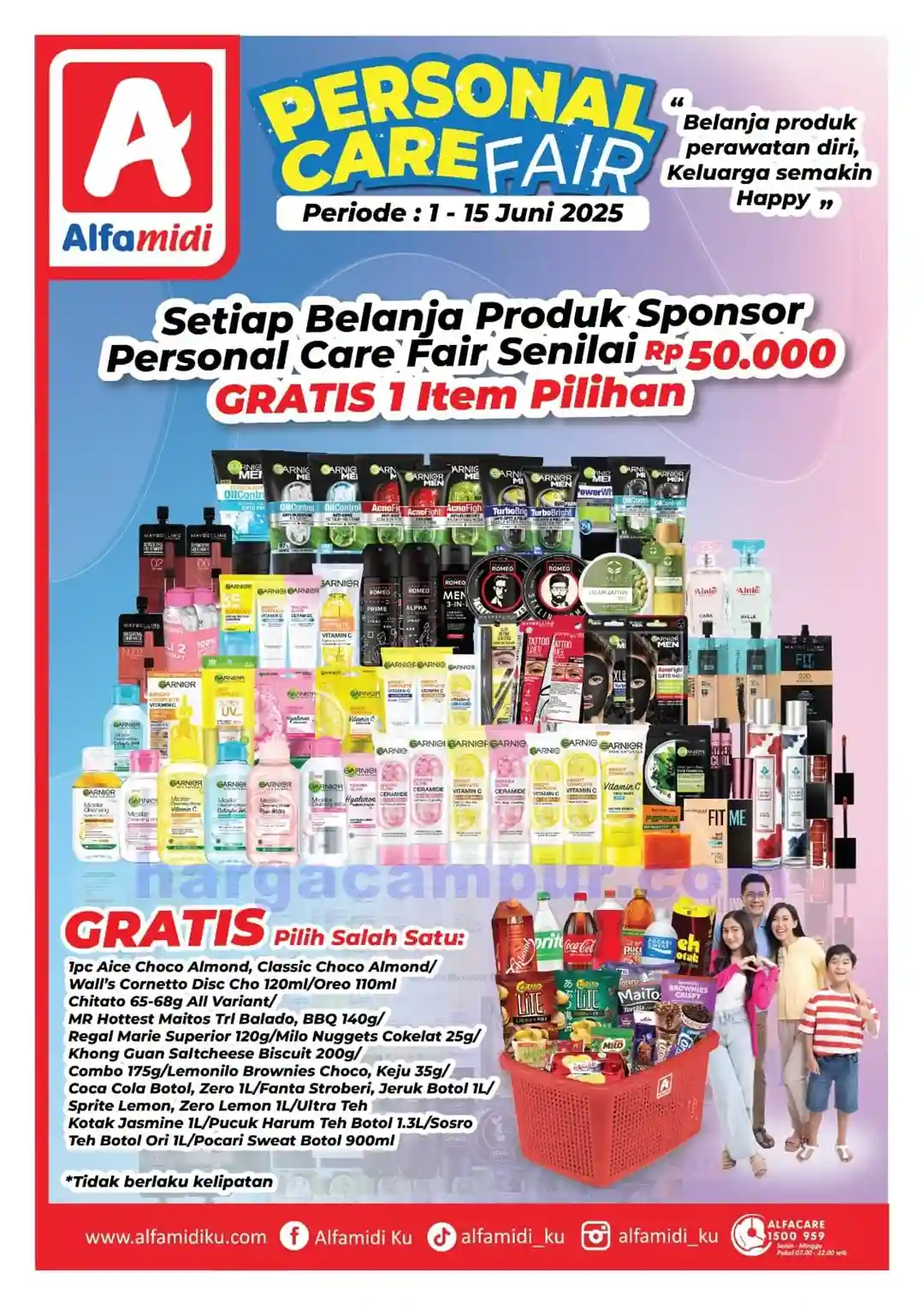 Promo Alfamidi Harga Spesial Personal Care Fair 1 - 15 Juni 2025