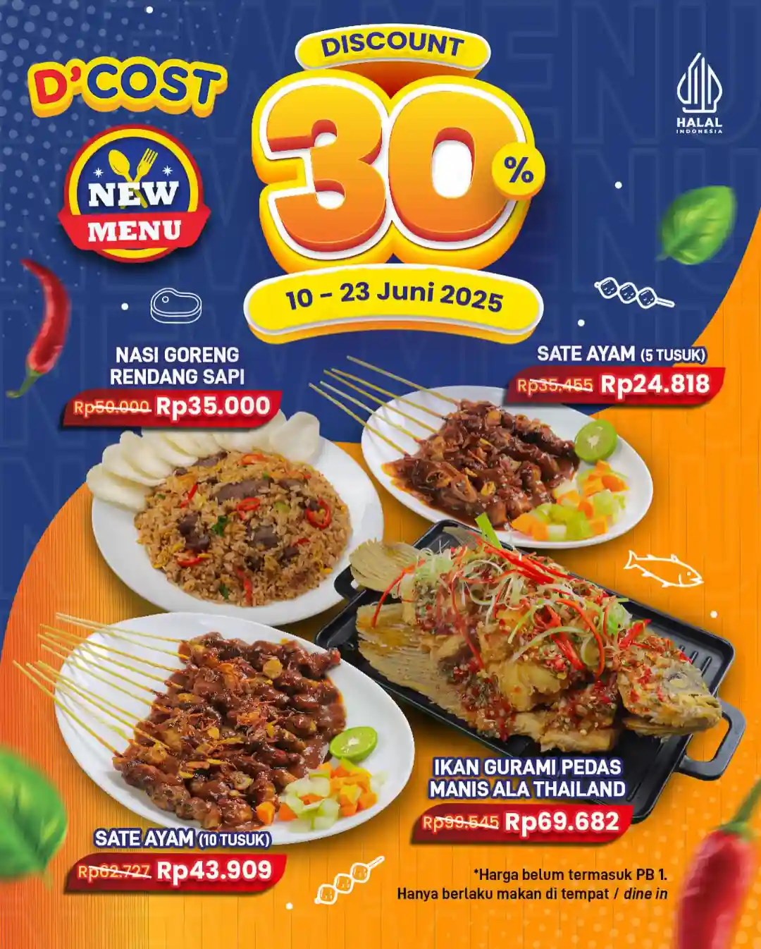 Promo Dcost Diskon Hingga 30% Untuk Menu Baru (2)