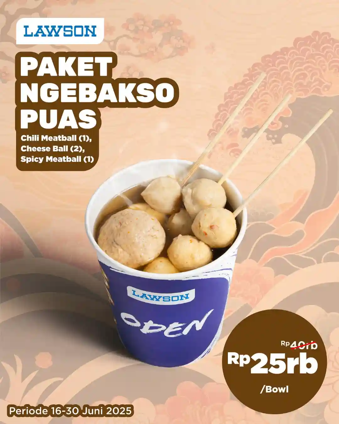 Promo Lawson Spesial Paket Ngebakso Puas Hanya 25 Ribu