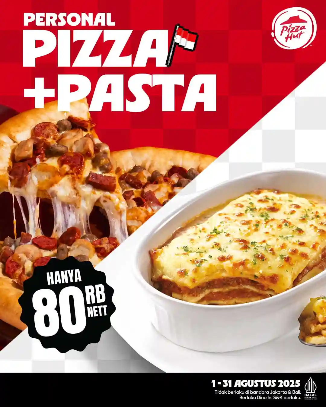 Promo Pizza Hut Tebus Murah Harga Mulai 20 Ribuan
