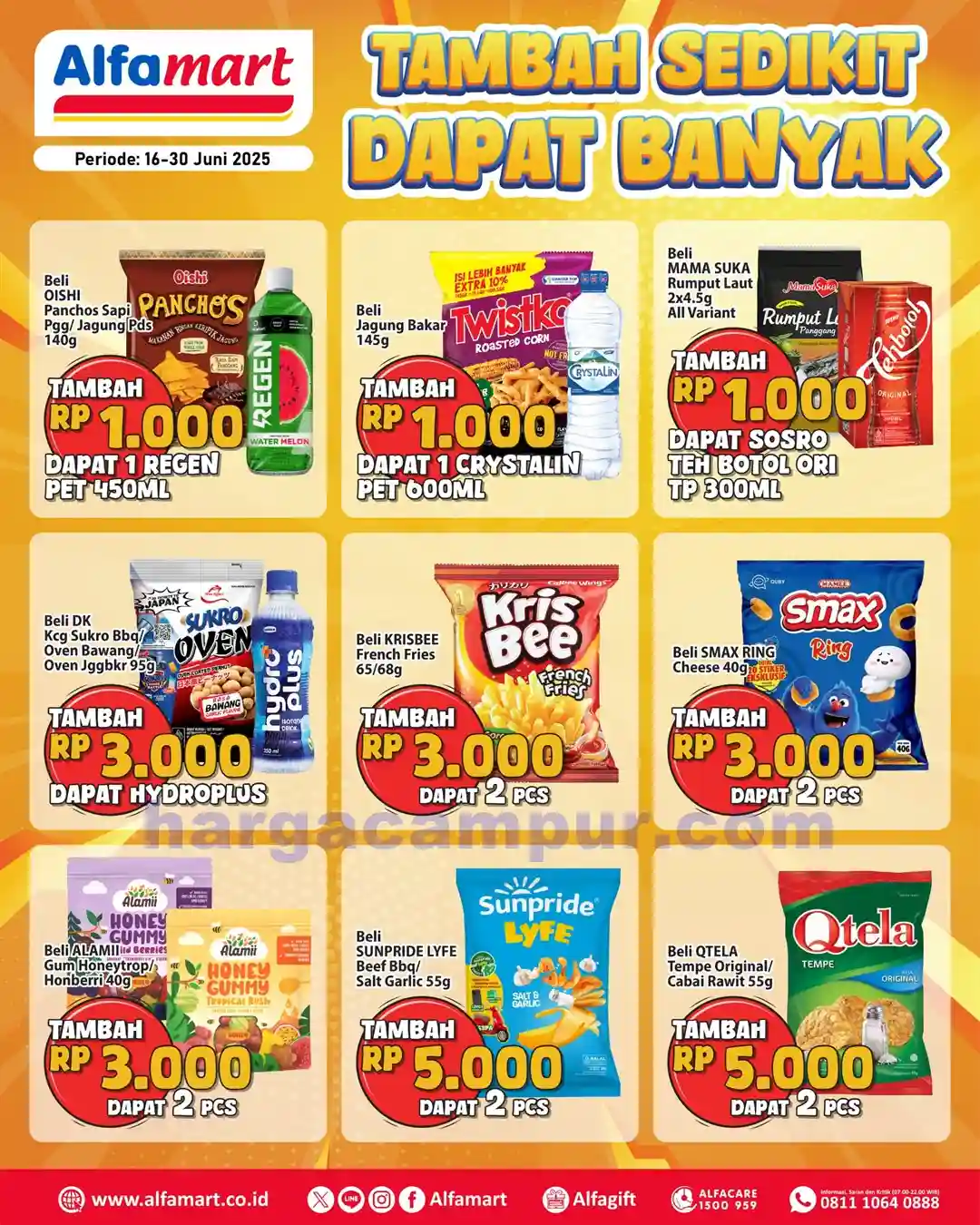 Promo Alfamart Tambah Sedikit Dapat Banyak 16 - 30 Juni 2025