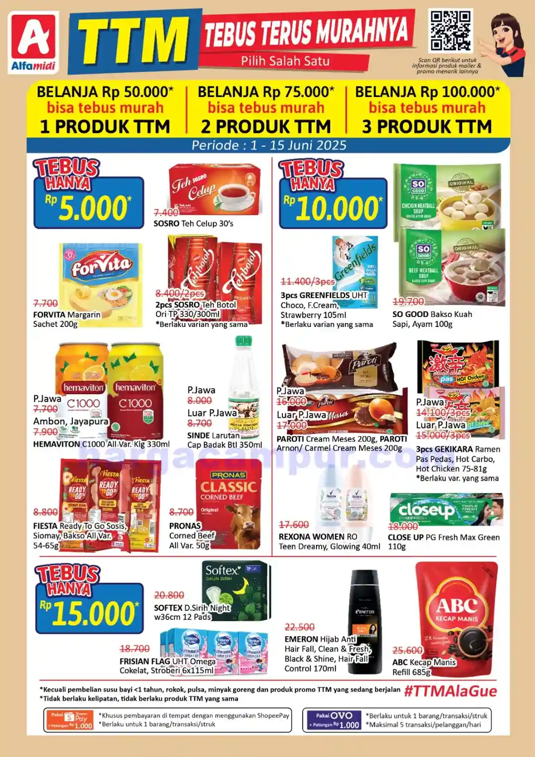 Promo TTM Alfamidi Tebus Murah Terbaru 1 - 15 Juni 2025