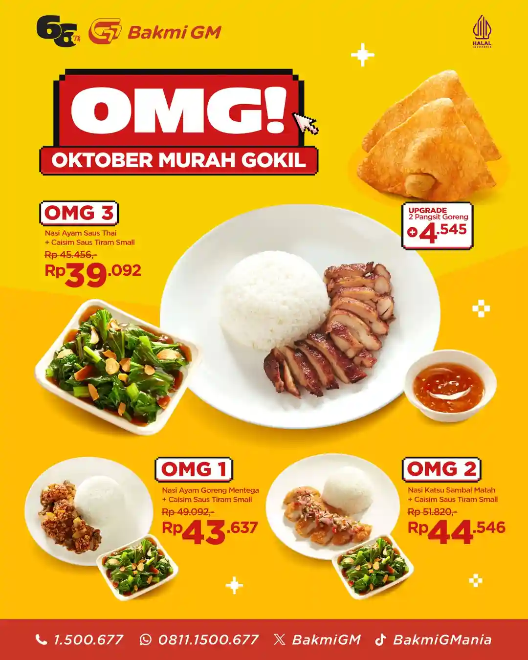 Promo Bakmi GM Paket OMG Harga Mulai 39 Ribu