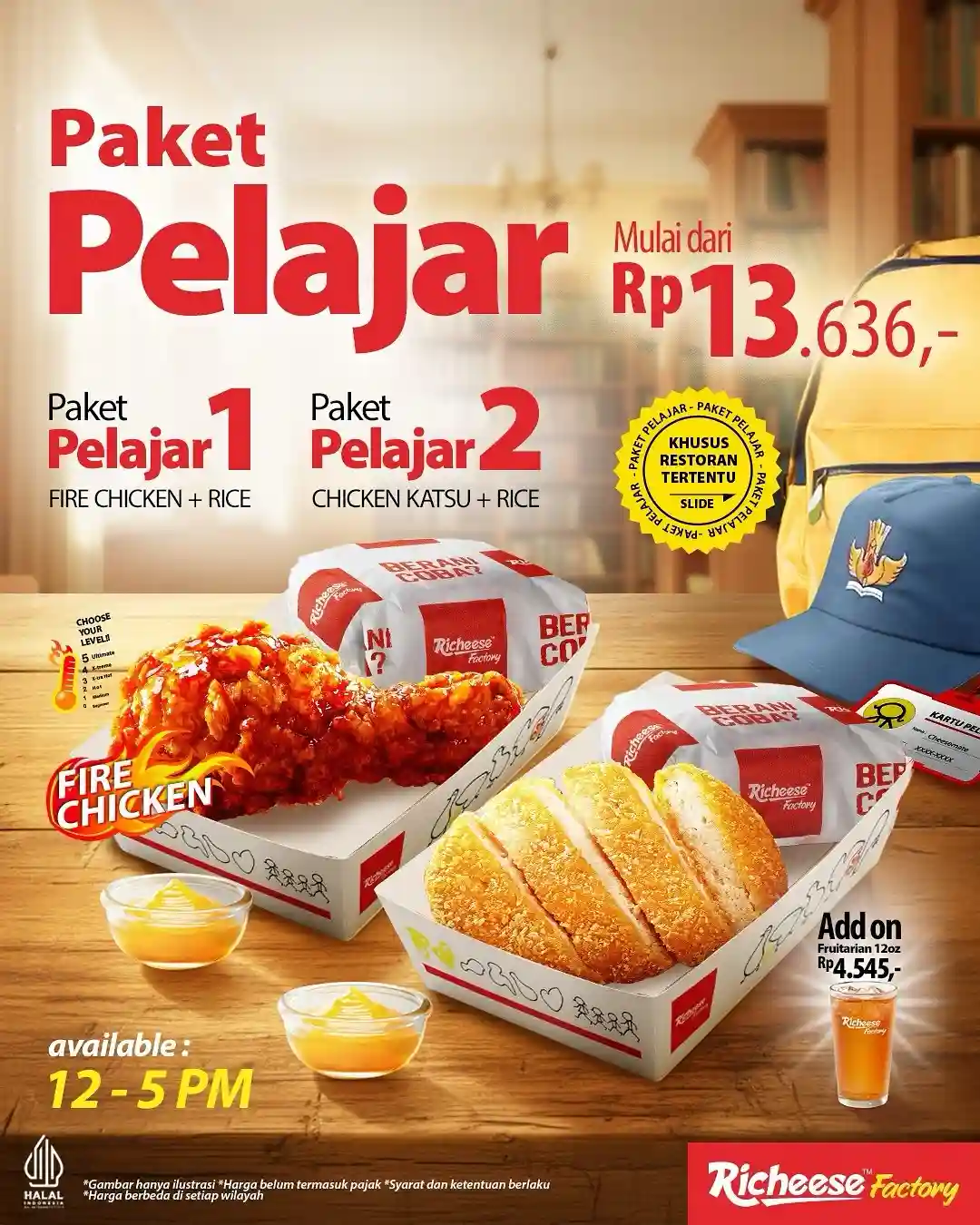 Promo Richeese Factory Paket Pelajar Harga Mulai 13 Ribu 1 Promo Richeese Factory Paket Pelajar Harga Mulai 13 Ribu 2