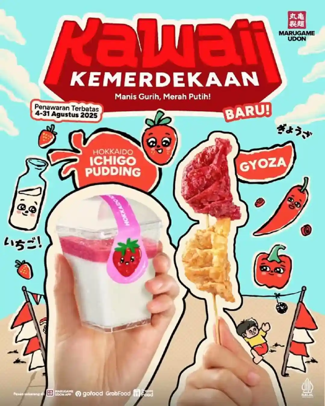 Harga Marugame Udon Menu Baru Kawaii Kemerdekaan