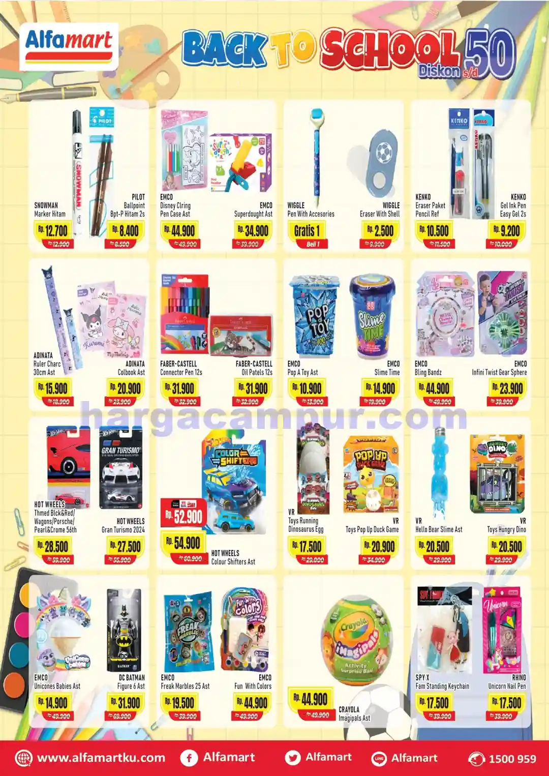 Promo Alfamart Spesial Back To School Diskon Hingga 50%