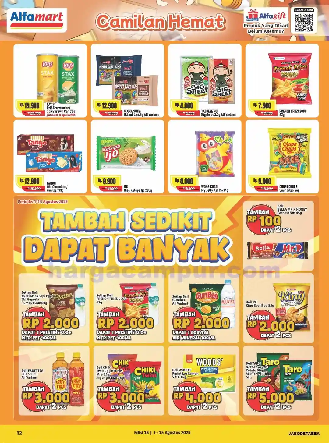 Promo Alfamart Tambah Sedikit Dapat Banyak 1 - 15 Agustus 2025