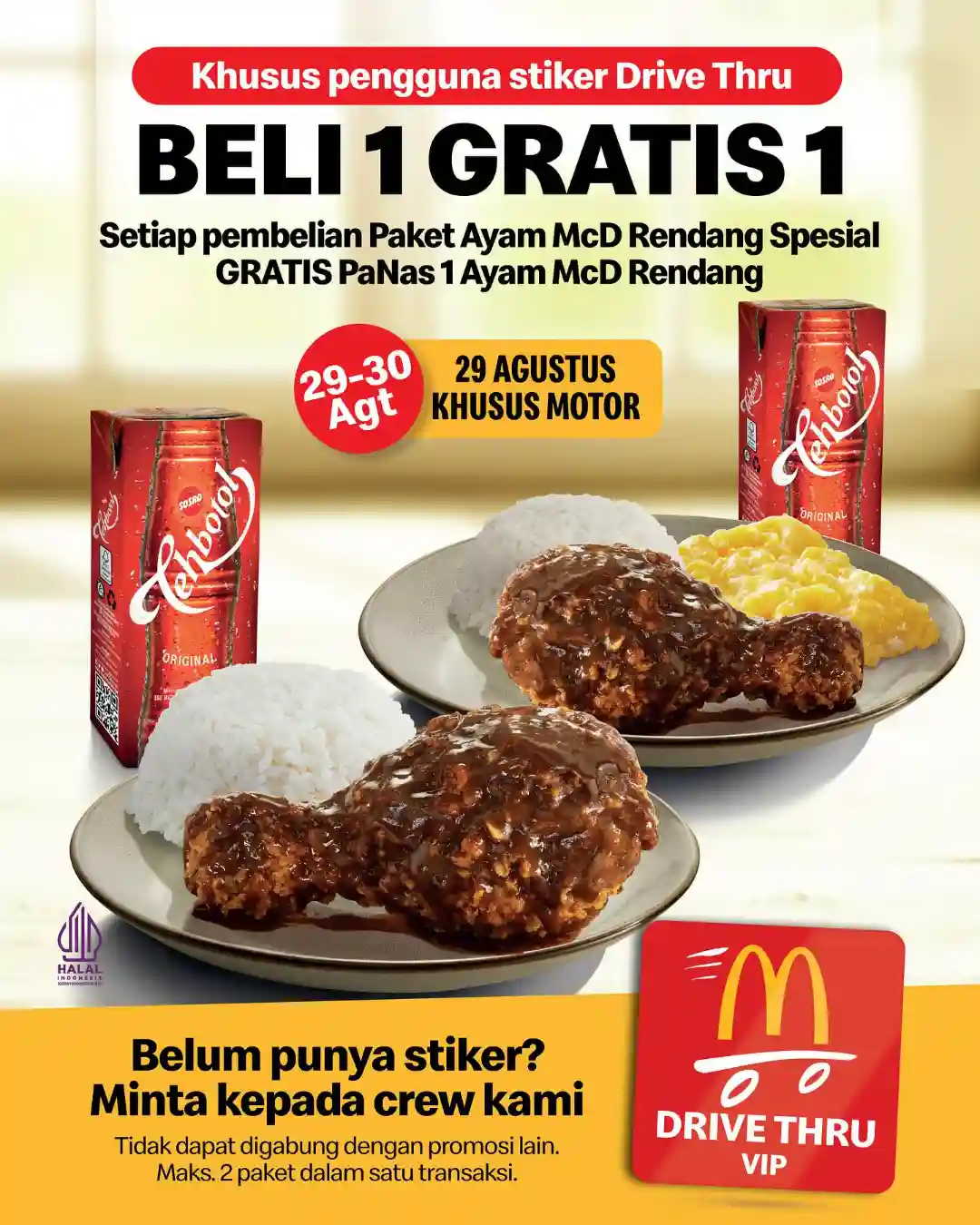 Promo McDonalds Beli 1 Gratis 1 Drive Thru Paket Panas (4)