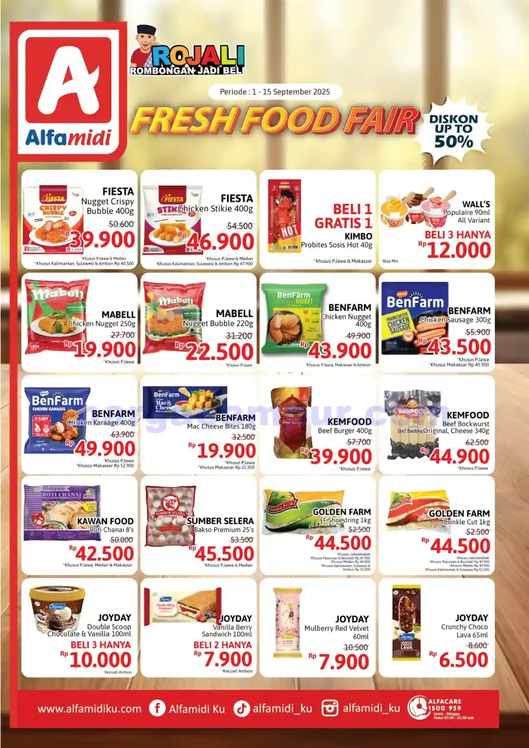 Promo Alfamidi Harga Spesial Fresh Food Fair 1 - 15 September 2025