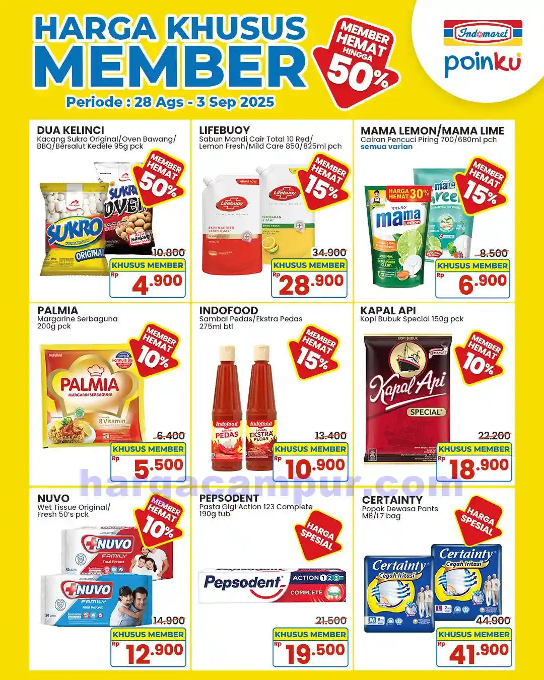 Promo Indomaret Member Diskon 50% Terbaru 28 Agustus - 3 September 2025