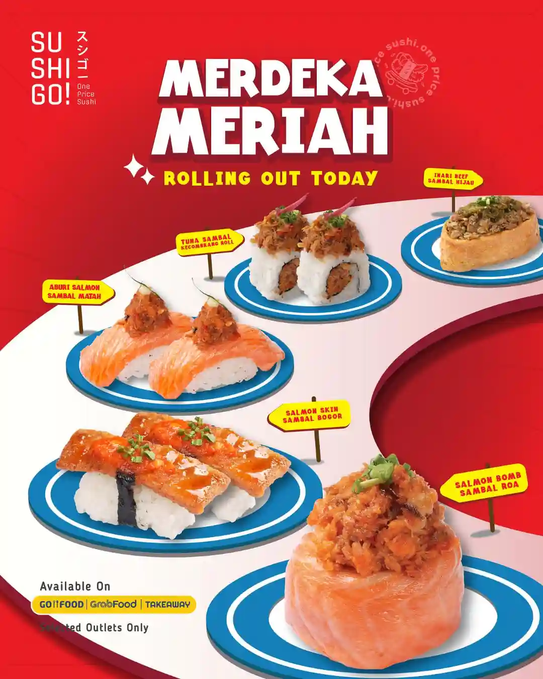 Promo Sushi Go Harga Spesial Merdeka Meriah Series