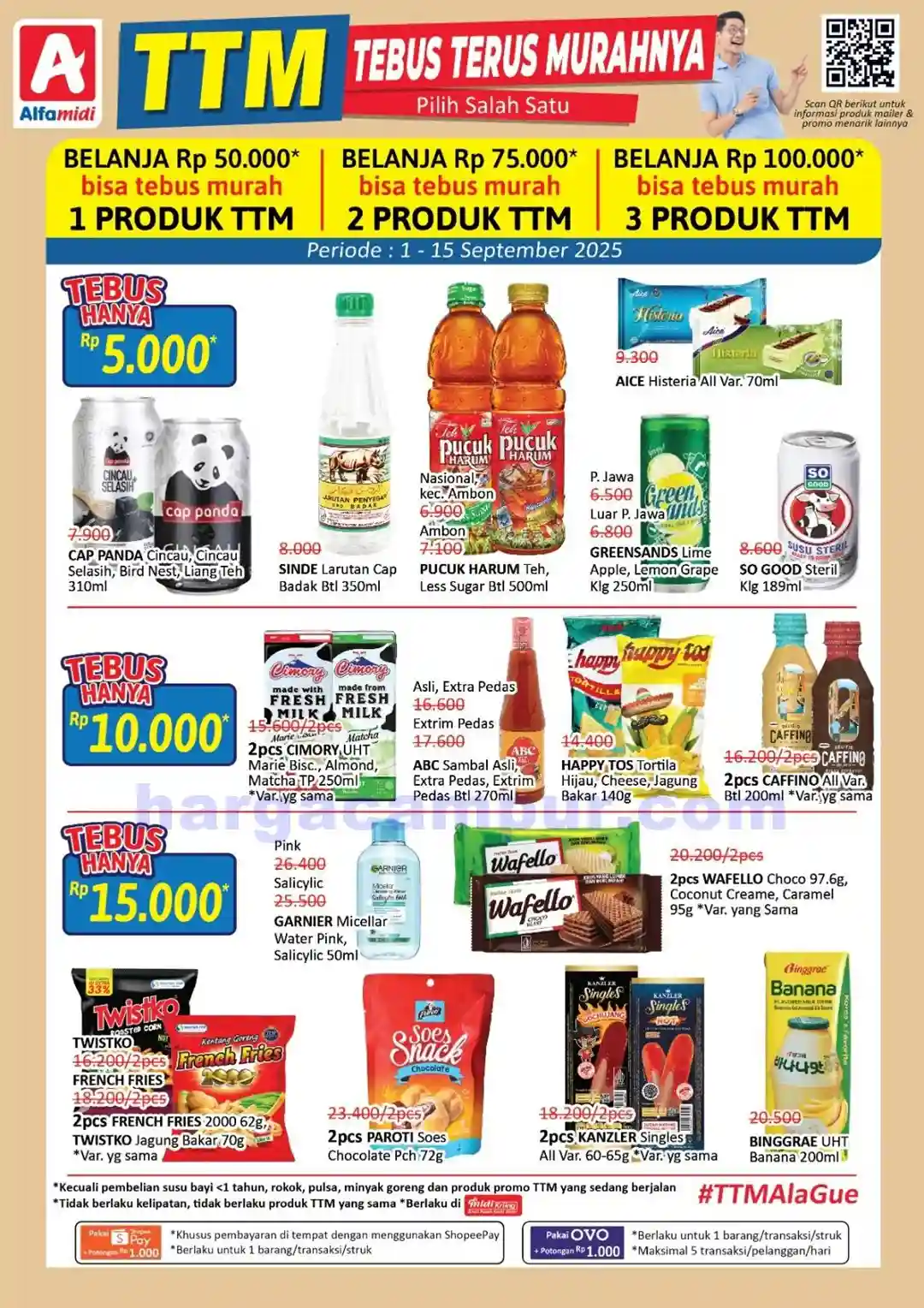 Promo TTM Alfamidi Tebus Murah Terbaru 1 - 15 September 2025