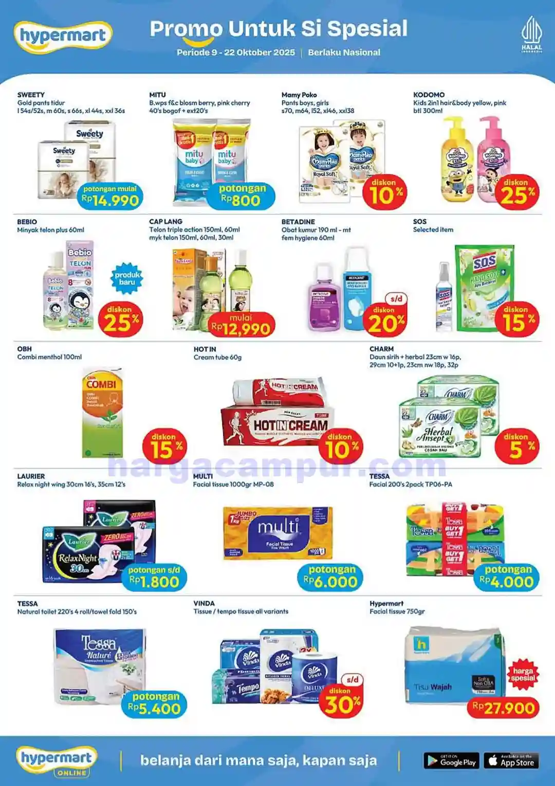 Katalog Promo Hypermart Terbaru 6 - 19 November 2025 10 Katalog Promo Hypermart Terbaru 9 22 Oktober 2025 10