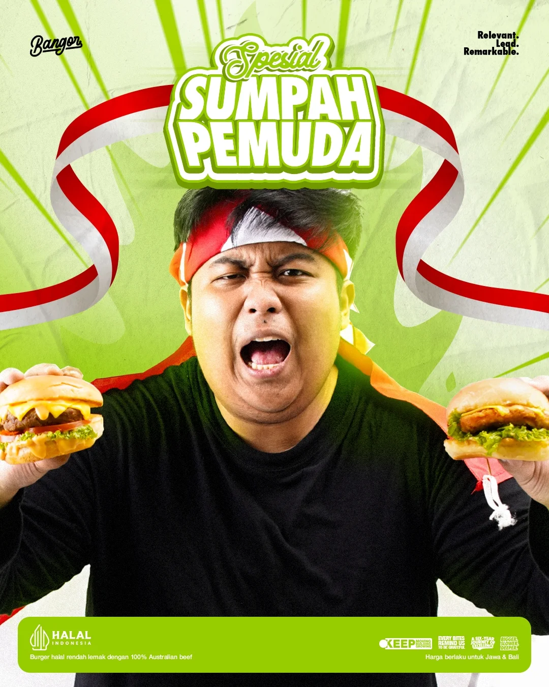 Promo Burger Bangor Spesial Sumpah Pemuda Serba 28 Ribu 1 Promo Burger Bangor Spesial Sumpah Pemuda Serba 28 Ribu 3