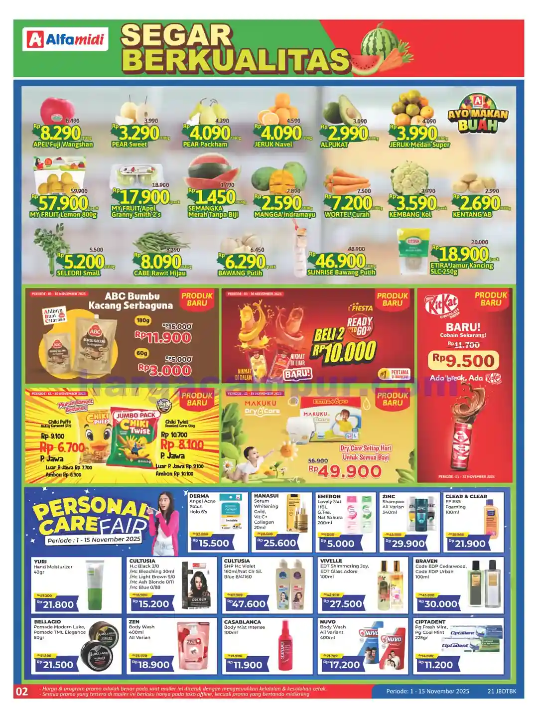 Katalog Alfamidi Promo Terbaru 1 - 15 November 2025 2 Katalog Alfamart Promo Terbaru 1 15 November 2025 2 1