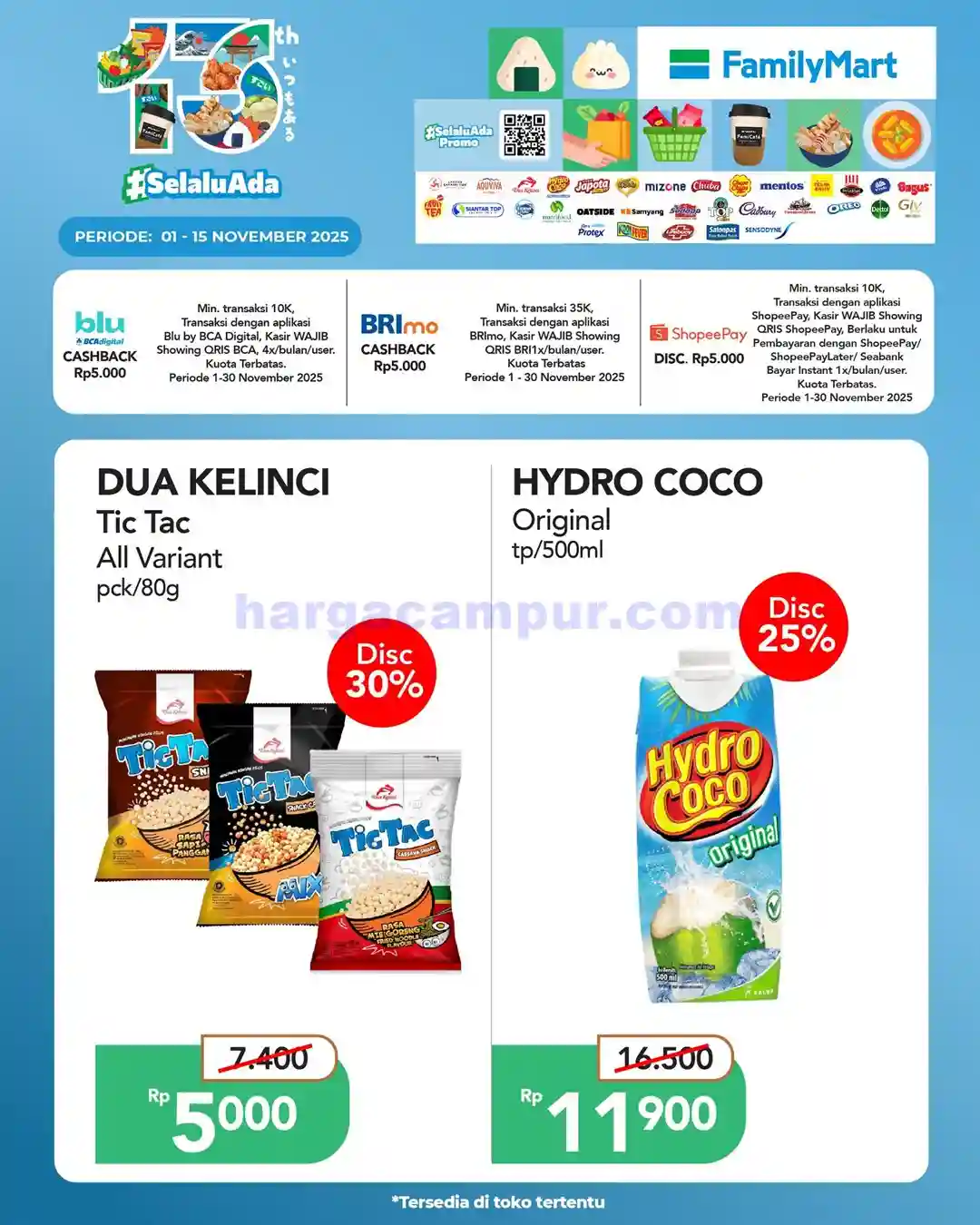 Katalog Promo JSM FamilyMart Terbaru 7 - 9 November 2025 3 Katalog Promo FamilyMart Terbaru 1 15 November 2025 5