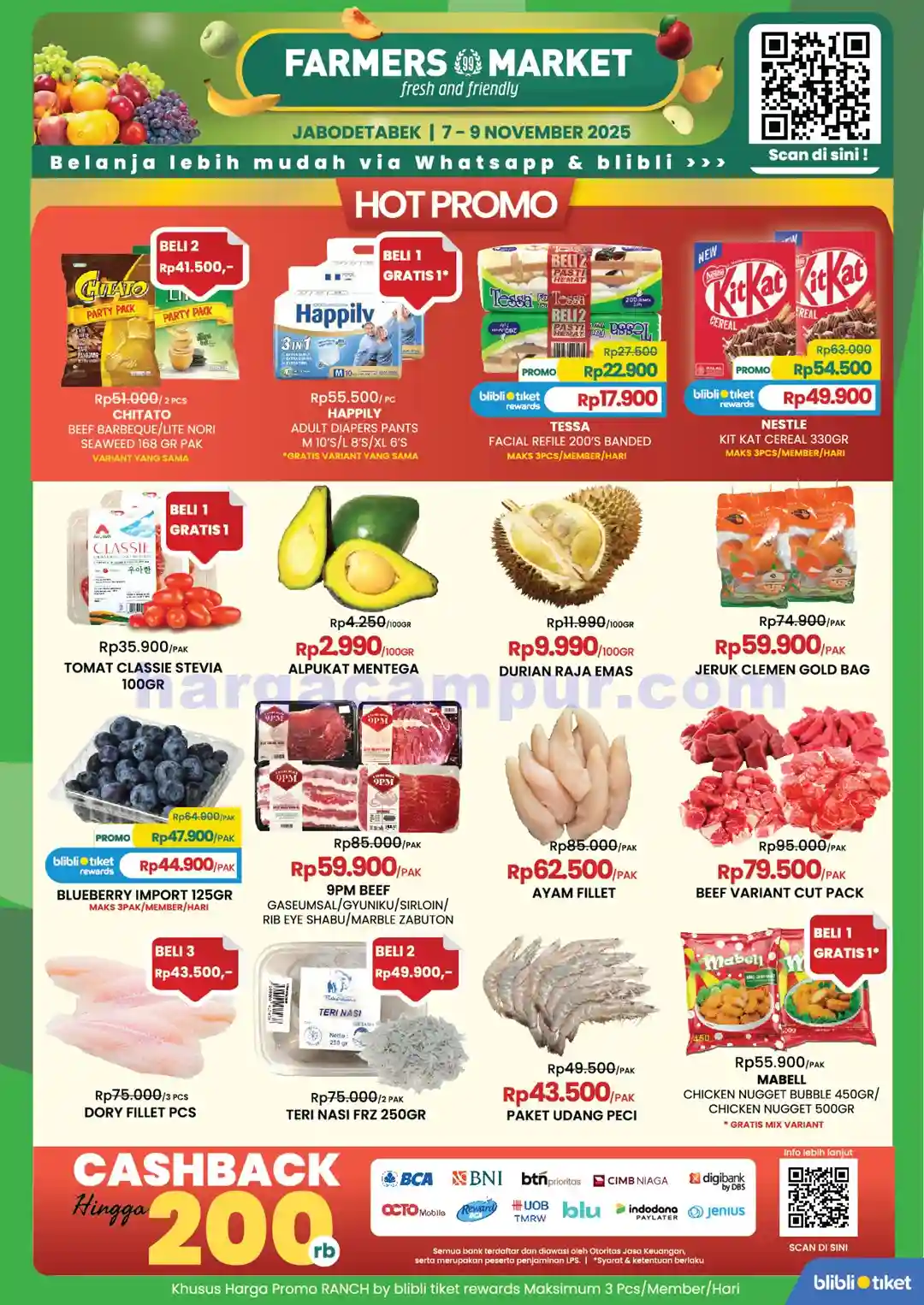 Promo Farmers Market Weekend Terbaru 7 - 9 November 2025 1 Katalog Promo Farmers Market Weekend Terbaru 7 9 November 2025 1