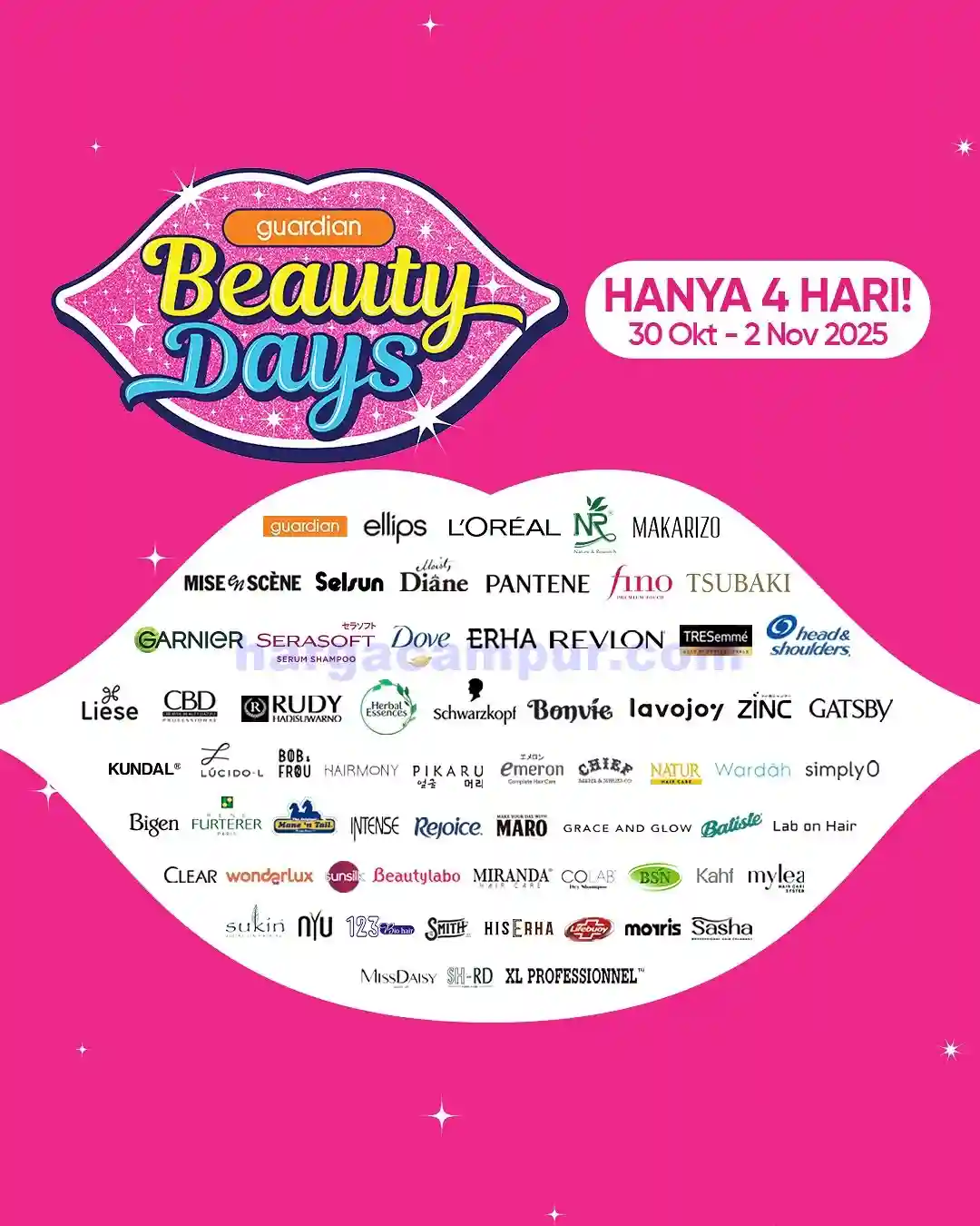 Katalog Harga Promo Guardian Terbaru 6 - 12 November 2025 11 Katalog Promo Guardian Beauty Days 30 Oktober 2 November 2025 11