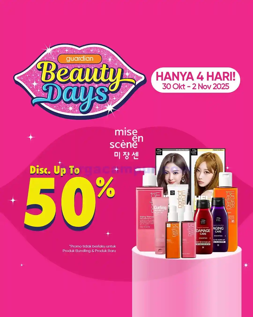 Katalog Harga Promo Guardian Terbaru 6 - 12 November 2025 2 Katalog Promo Guardian Beauty Days 30 Oktober 2 November 2025 2