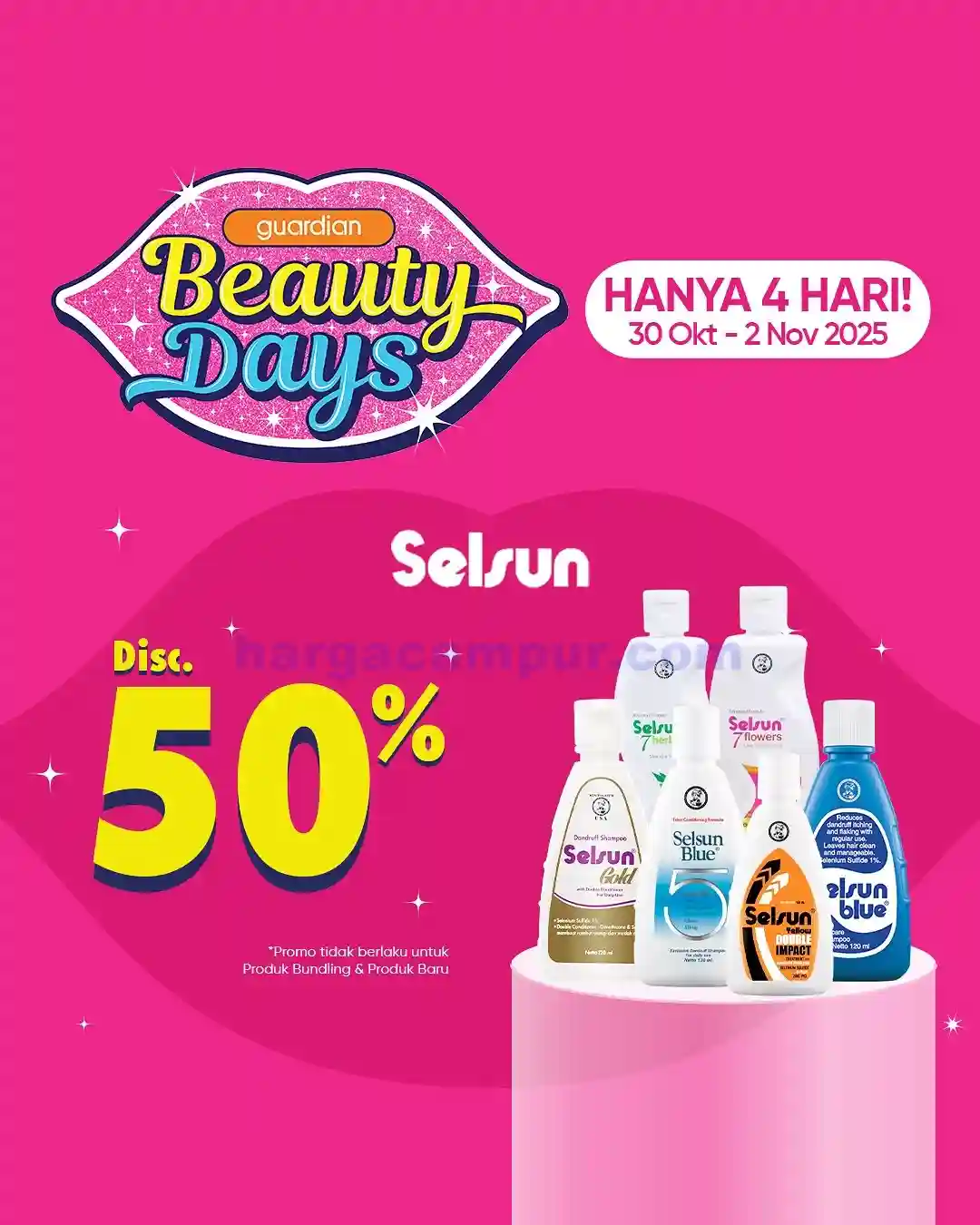 Katalog Harga Promo Guardian Terbaru 6 - 12 November 2025 5 Katalog Promo Guardian Beauty Days 30 Oktober 2 November 2025 5