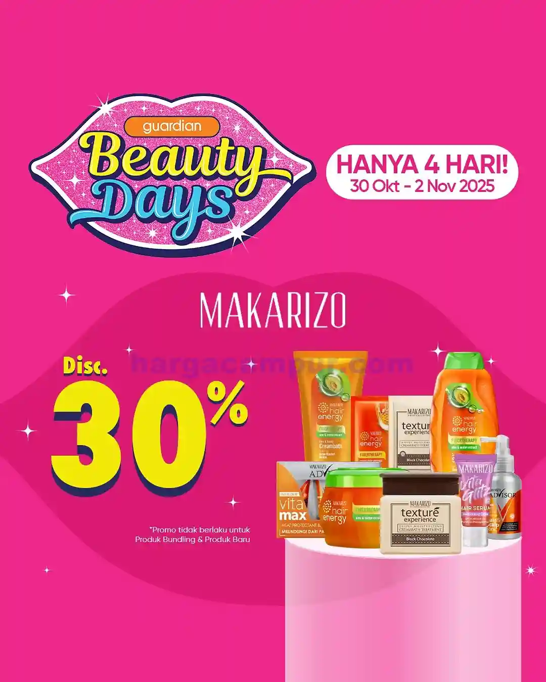 Katalog Harga Promo Guardian Terbaru 6 - 12 November 2025 9 Katalog Promo Guardian Beauty Days 30 Oktober 2 November 2025 9