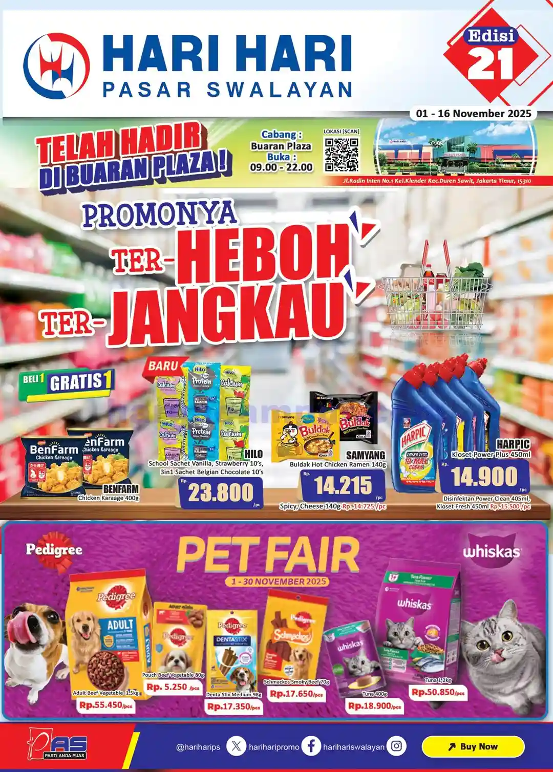 Katalog Promo HARI HARI Pasar Swalayan 1 - 15 November 2025 1 Katalog Promo HARI HARI Pasar Swalayan 1 15 November 2025 1