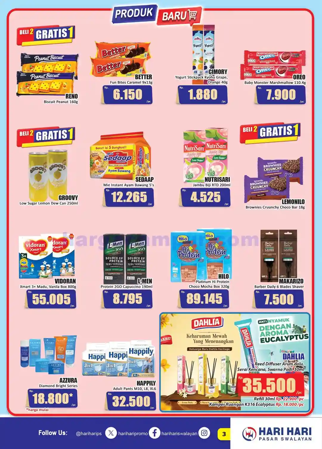 Katalog Promo HARI HARI Pasar Swalayan 1 - 15 November 2025 3 Katalog Promo HARI HARI Pasar Swalayan 1 15 November 2025 3