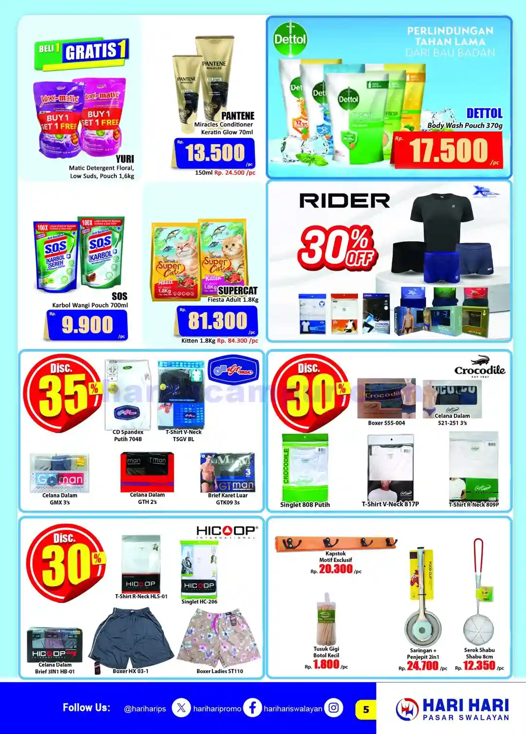 Katalog Promo HARI HARI Pasar Swalayan 1 - 15 November 2025 5 Katalog Promo HARI HARI Pasar Swalayan 1 15 November 2025 5