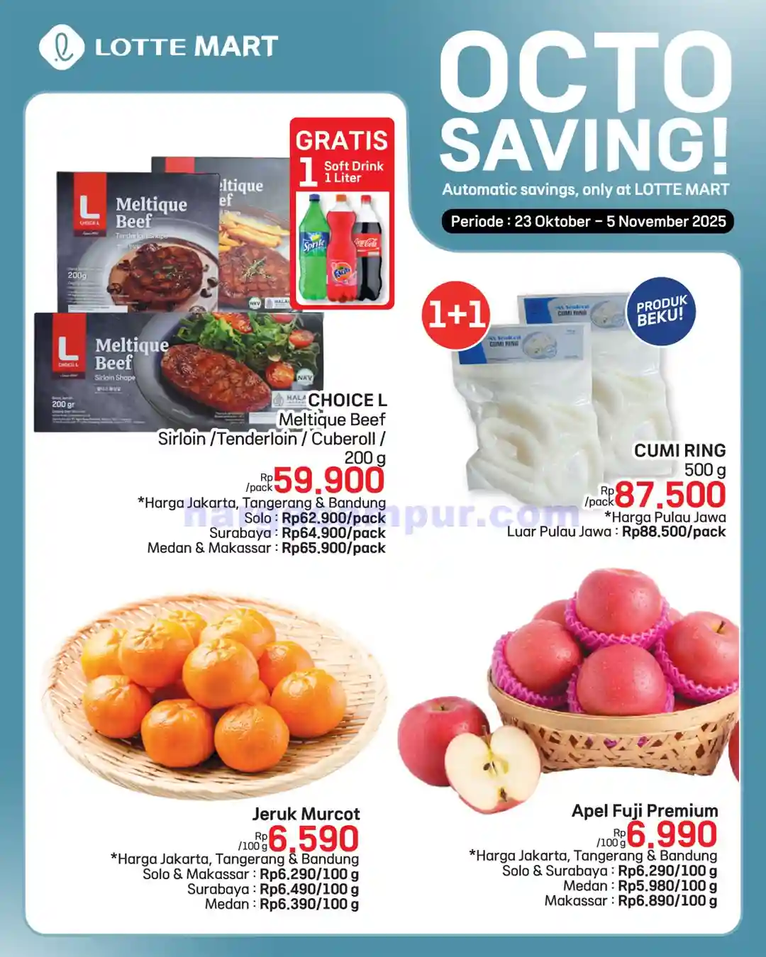 Katalog Promo Lottemart Terbaru 6 - 19 November 2025 7 Katalog Promo Lottemart Terbaru 23 Oktober 5 November 2025 4