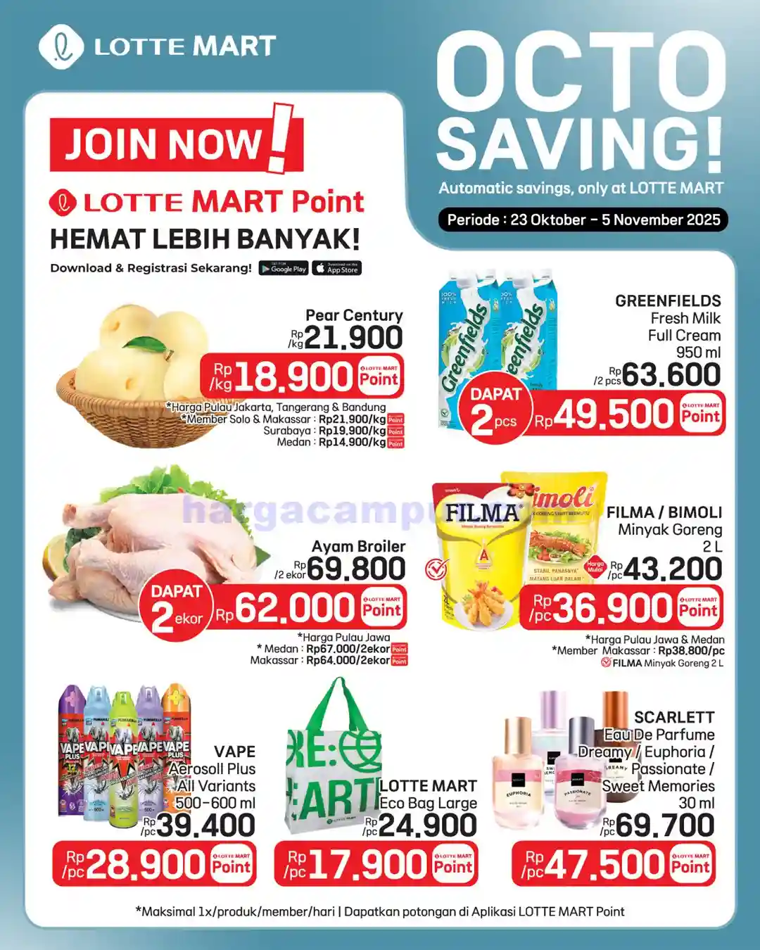 Katalog Promo Lottemart Terbaru 6 - 19 November 2025 6 Katalog Promo Lottemart Terbaru 23 Oktober 5 November 2025 5