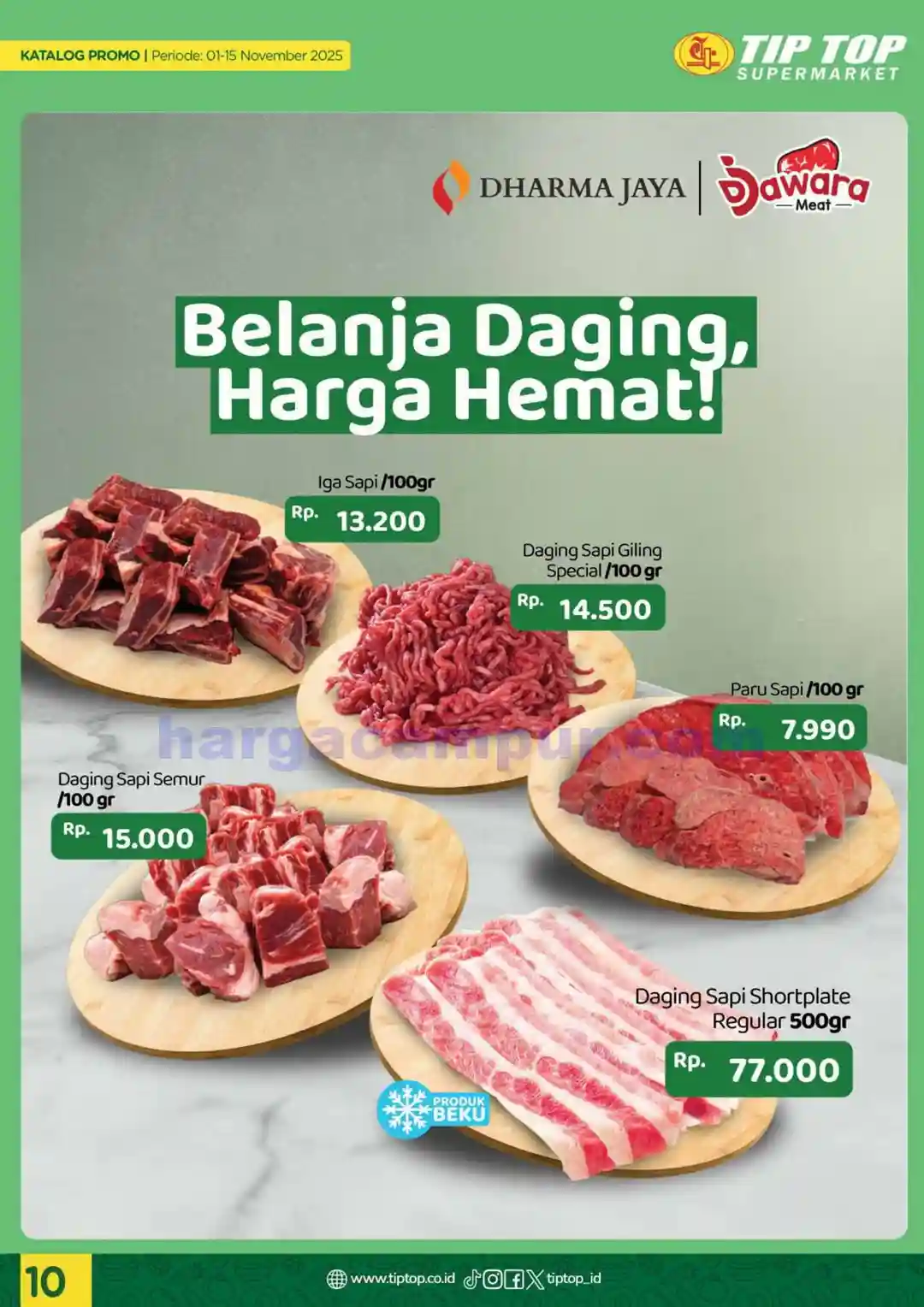 Katalog Promo TIPTOP Swalayan Terbaru 1 - 15 November 2025 10 Katalog Promo TIPTOP Swalayan Terbaru 1 15 November 2025 10