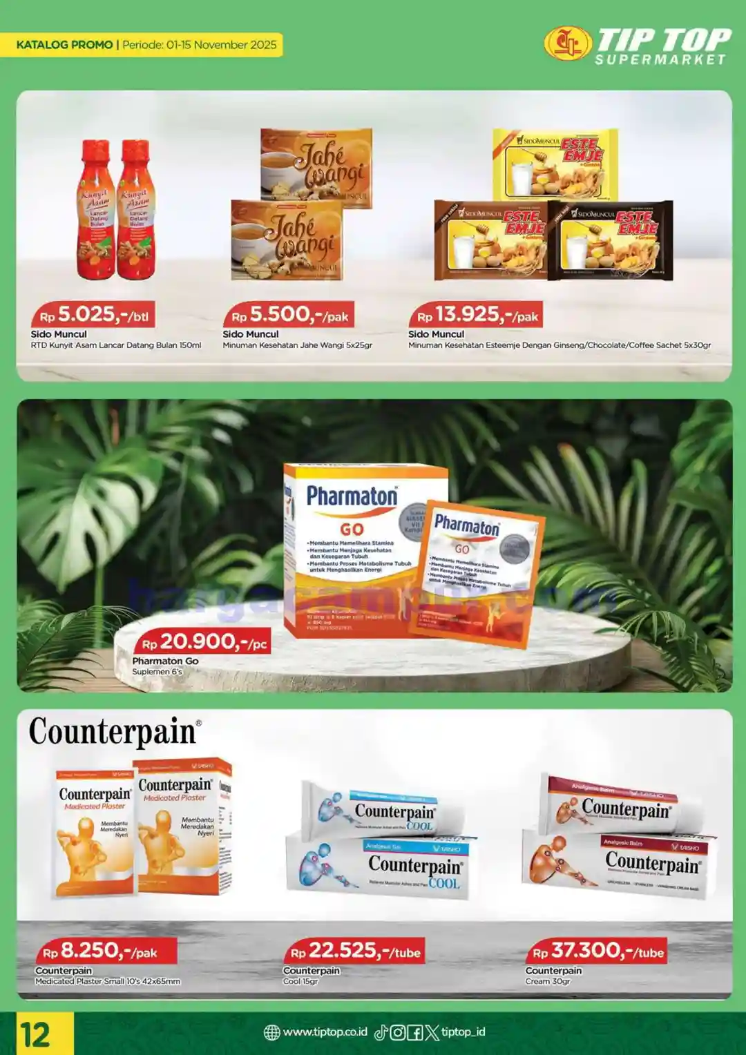 Katalog Promo TIPTOP Swalayan Terbaru 1 - 15 November 2025 12 Katalog Promo TIPTOP Swalayan Terbaru 1 15 November 2025 12