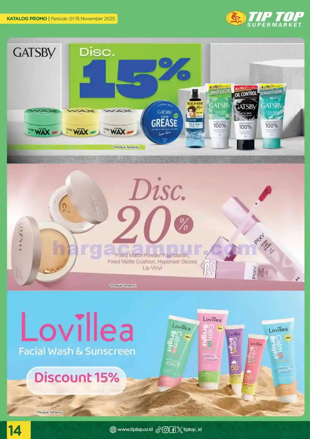 Katalog Promo TIPTOP Swalayan Terbaru 1 - 15 November 2025 14 Katalog Promo TIPTOP Swalayan Terbaru 1 15 November 2025 14