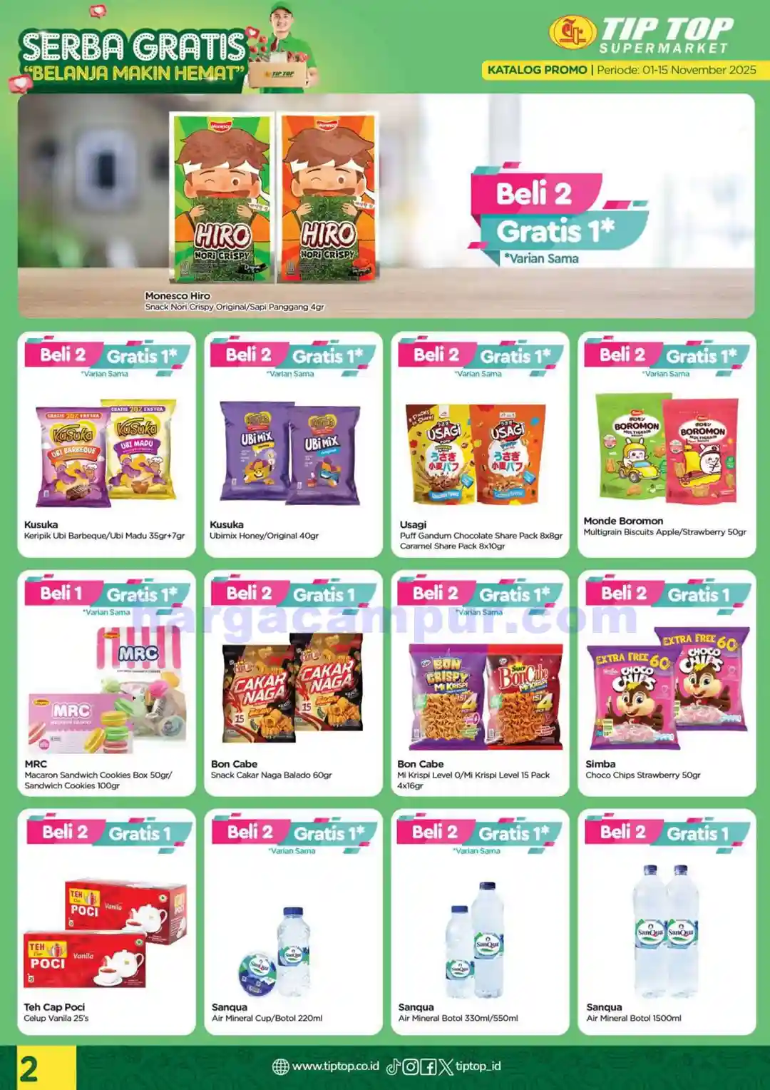 Katalog Promo TIPTOP Swalayan Terbaru 1 - 15 November 2025 2 Katalog Promo TIPTOP Swalayan Terbaru 1 15 November 2025 2