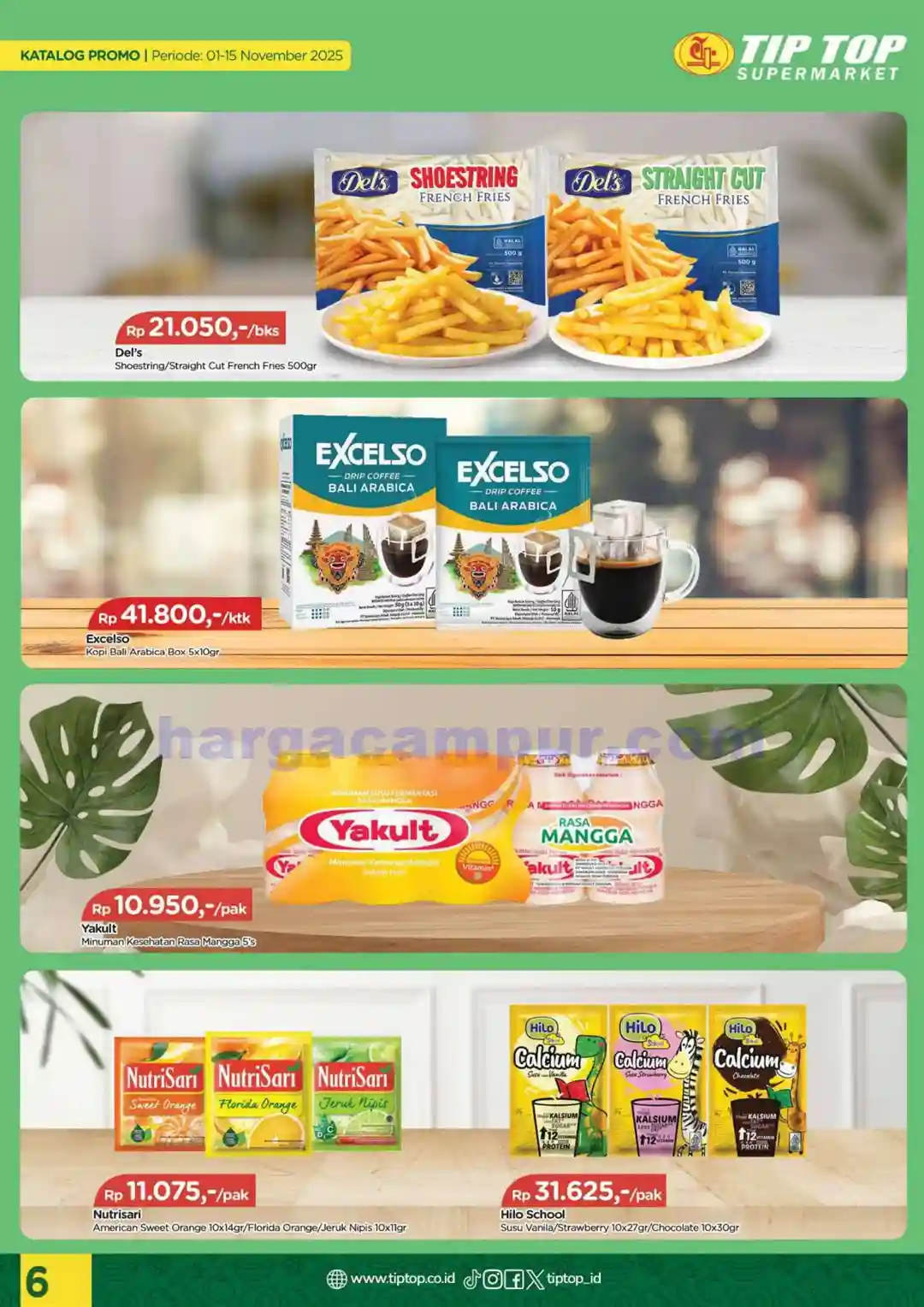 Katalog Promo TIPTOP Swalayan Terbaru 1 - 15 November 2025 6 Katalog Promo TIPTOP Swalayan Terbaru 1 15 November 2025 6
