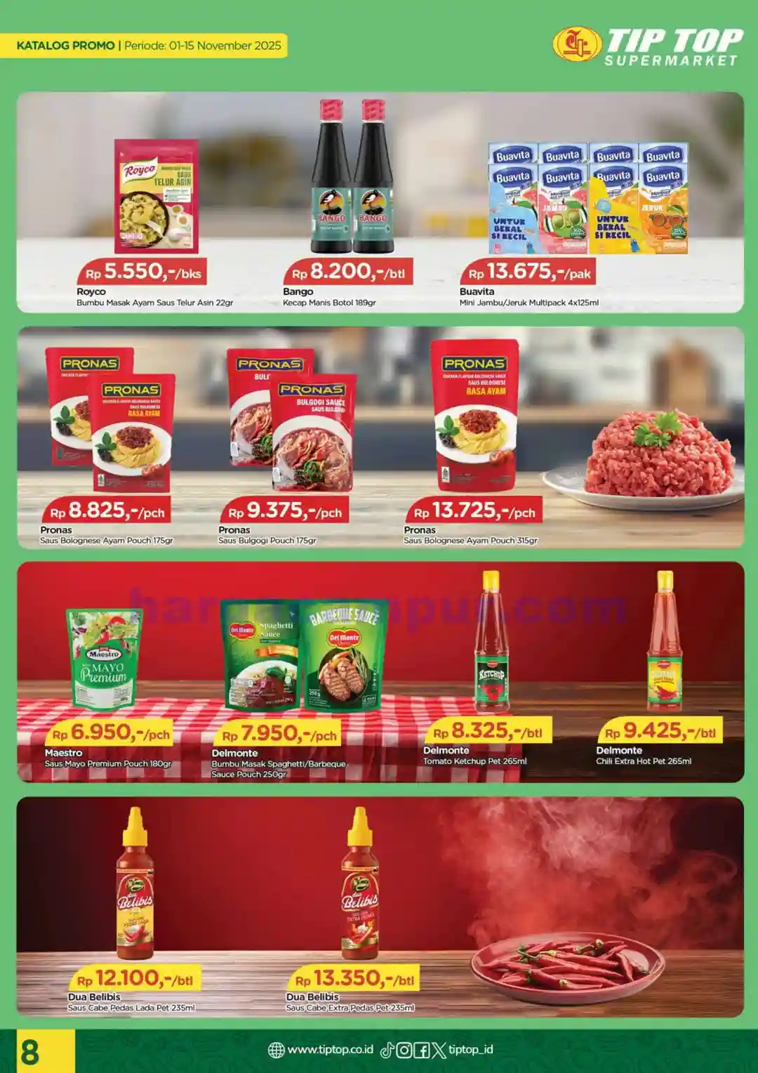 Katalog Promo TIPTOP Swalayan Terbaru 1 - 15 November 2025 8 Katalog Promo TIPTOP Swalayan Terbaru 1 15 November 2025 8