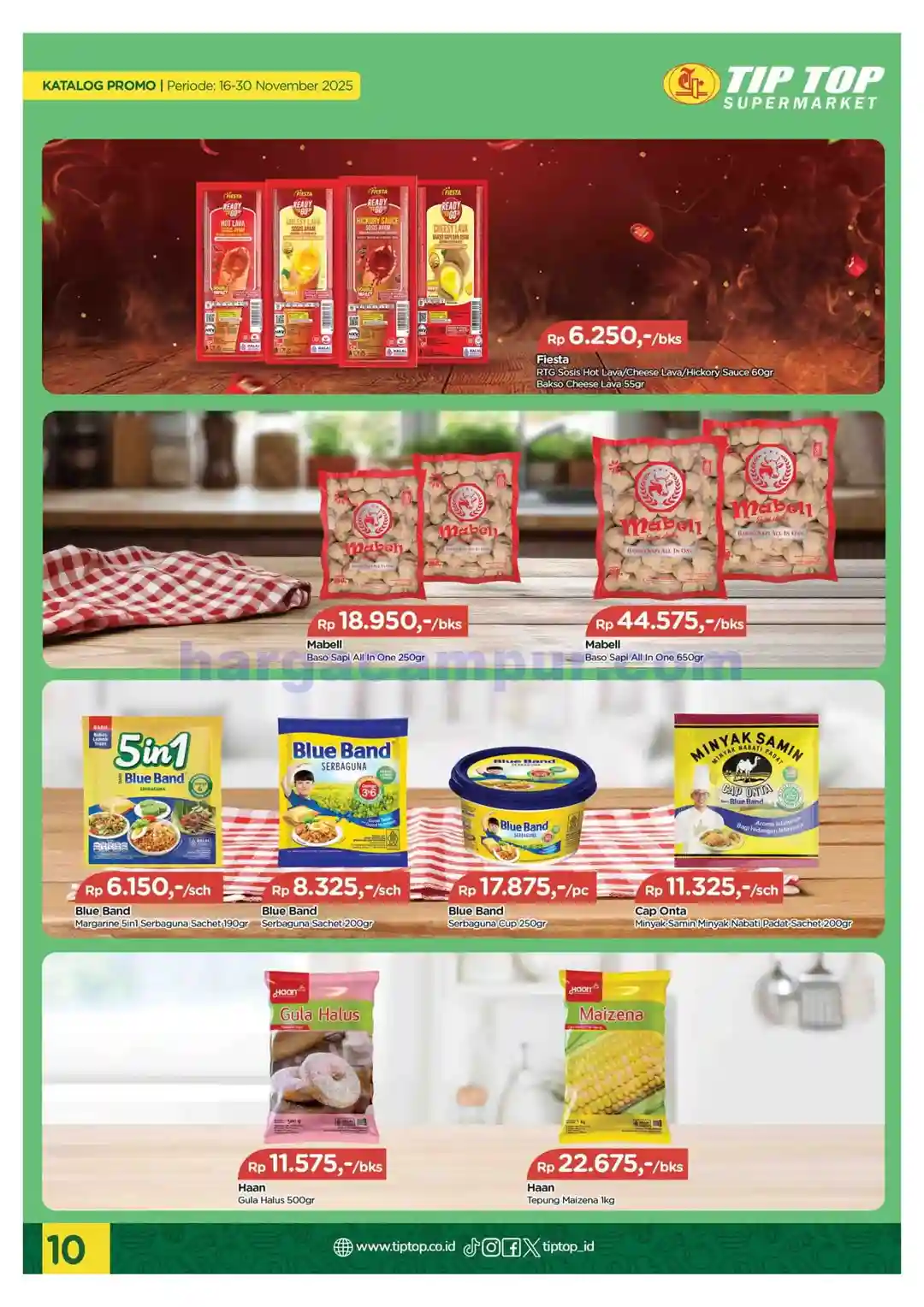 Katalog Promo TIPTOP Swalayan Terbaru 16 - 30 November 2025 10 Katalog Promo TIPTOP Swalayan Terbaru 16 31 November 2025 10