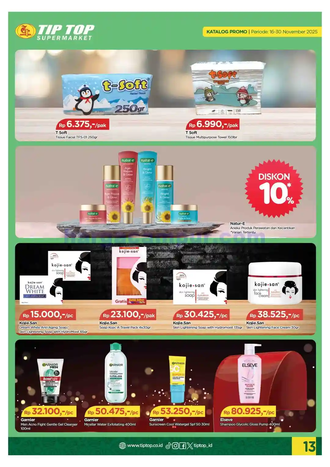 Katalog Promo TIPTOP Swalayan Terbaru 16 - 30 November 2025 13 Katalog Promo TIPTOP Swalayan Terbaru 16 31 November 2025 13