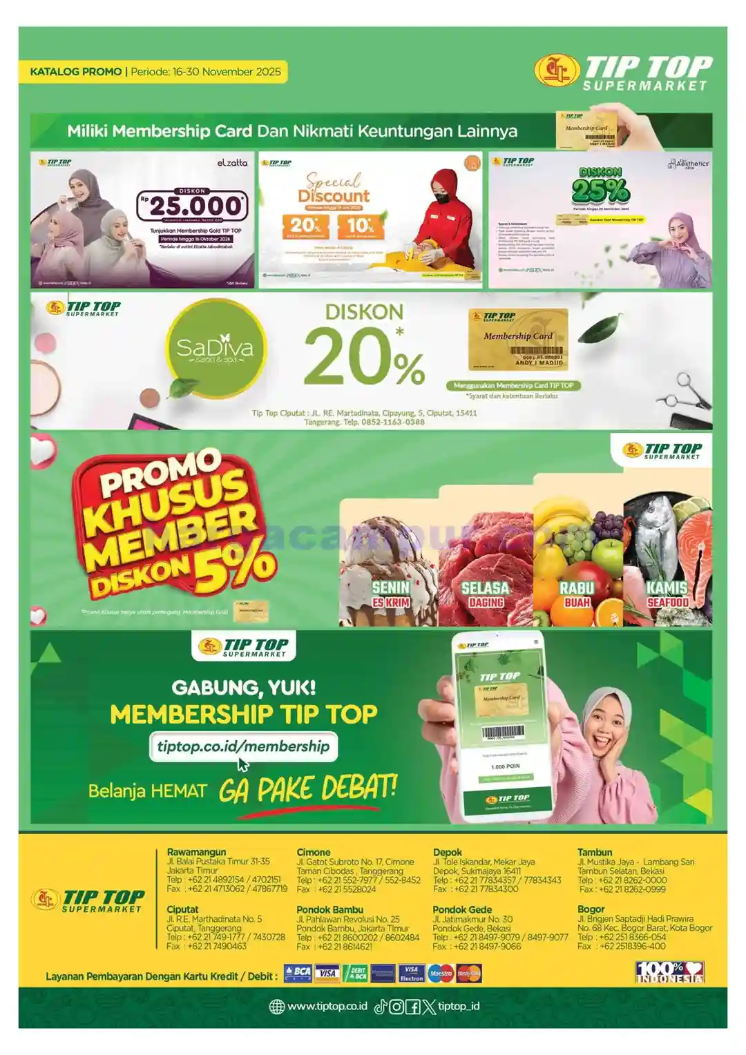 Katalog Promo TIPTOP Swalayan Terbaru 16 - 30 November 2025 19 Katalog Promo TIPTOP Swalayan Terbaru 16 31 November 2025 19