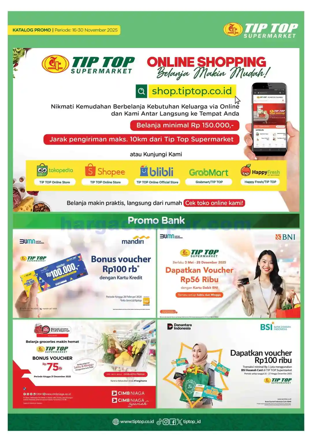 Katalog Promo TIPTOP Swalayan Terbaru 16 - 30 November 2025 20 Katalog Promo TIPTOP Swalayan Terbaru 16 31 November 2025 20