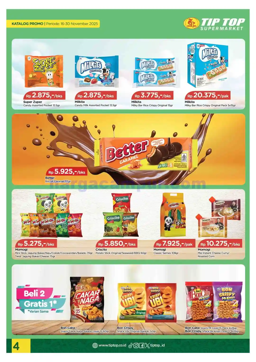 Katalog Promo TIPTOP Swalayan Terbaru 16 - 30 November 2025 4 Katalog Promo TIPTOP Swalayan Terbaru 16 31 November 2025 4