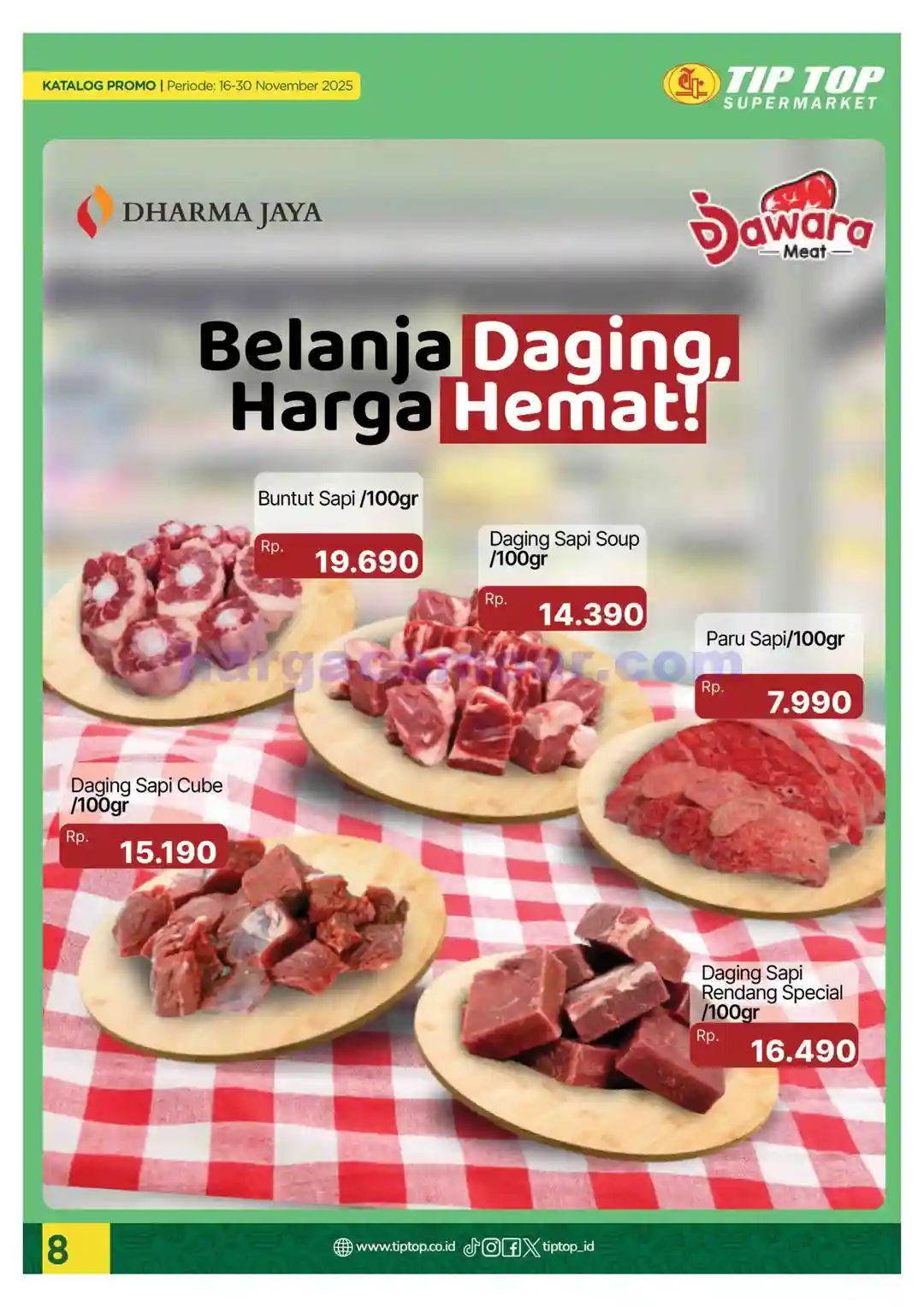 Katalog Promo TIPTOP Swalayan Terbaru 16 - 30 November 2025 8 Katalog Promo TIPTOP Swalayan Terbaru 16 31 November 2025 8