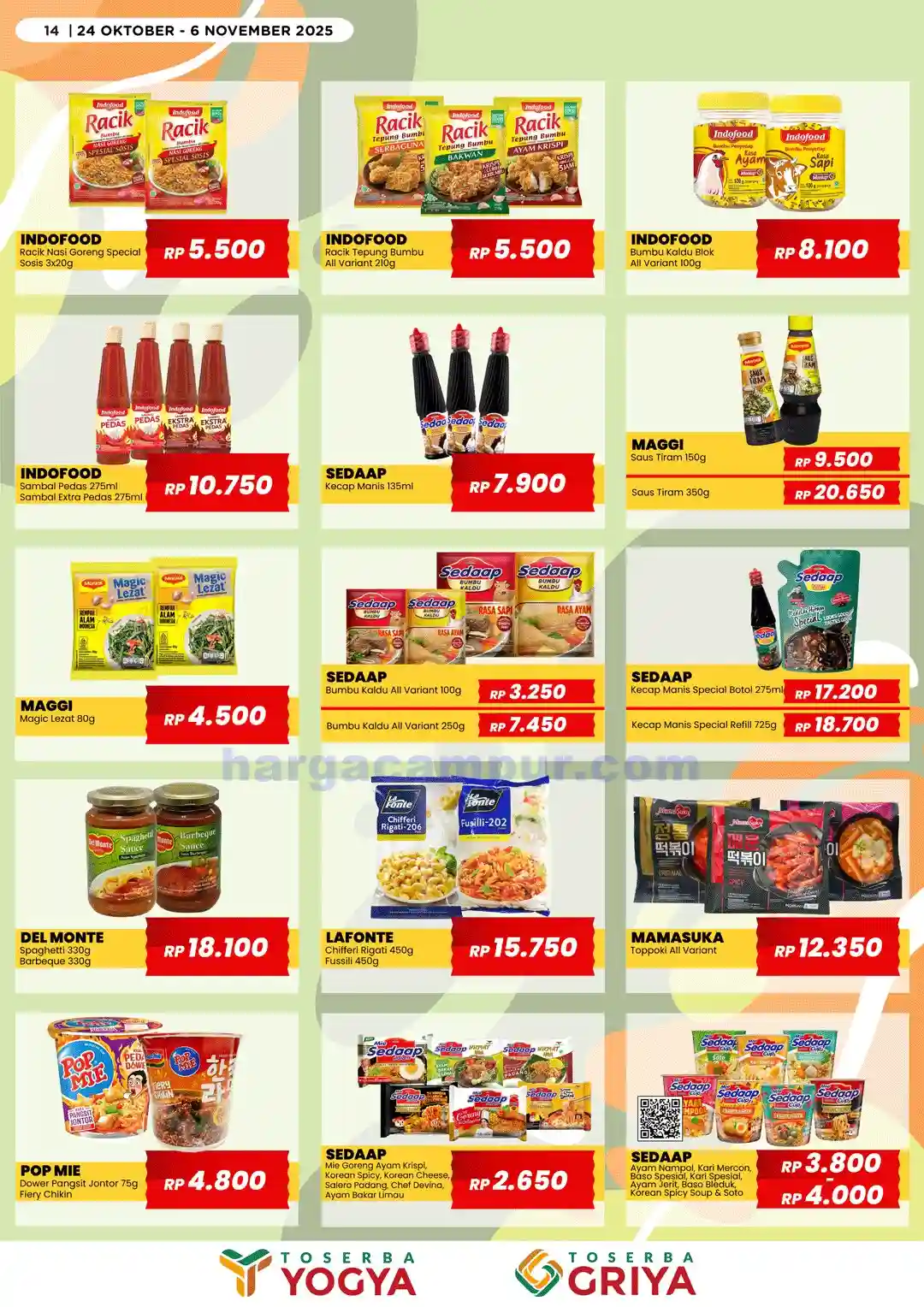 Katalog Promo Toserba Yogya Terbaru 7 - 20 November 2025 14 Katalog Promo Toserba Yogya Terbaru 24 Oktober 6 November 2025 14