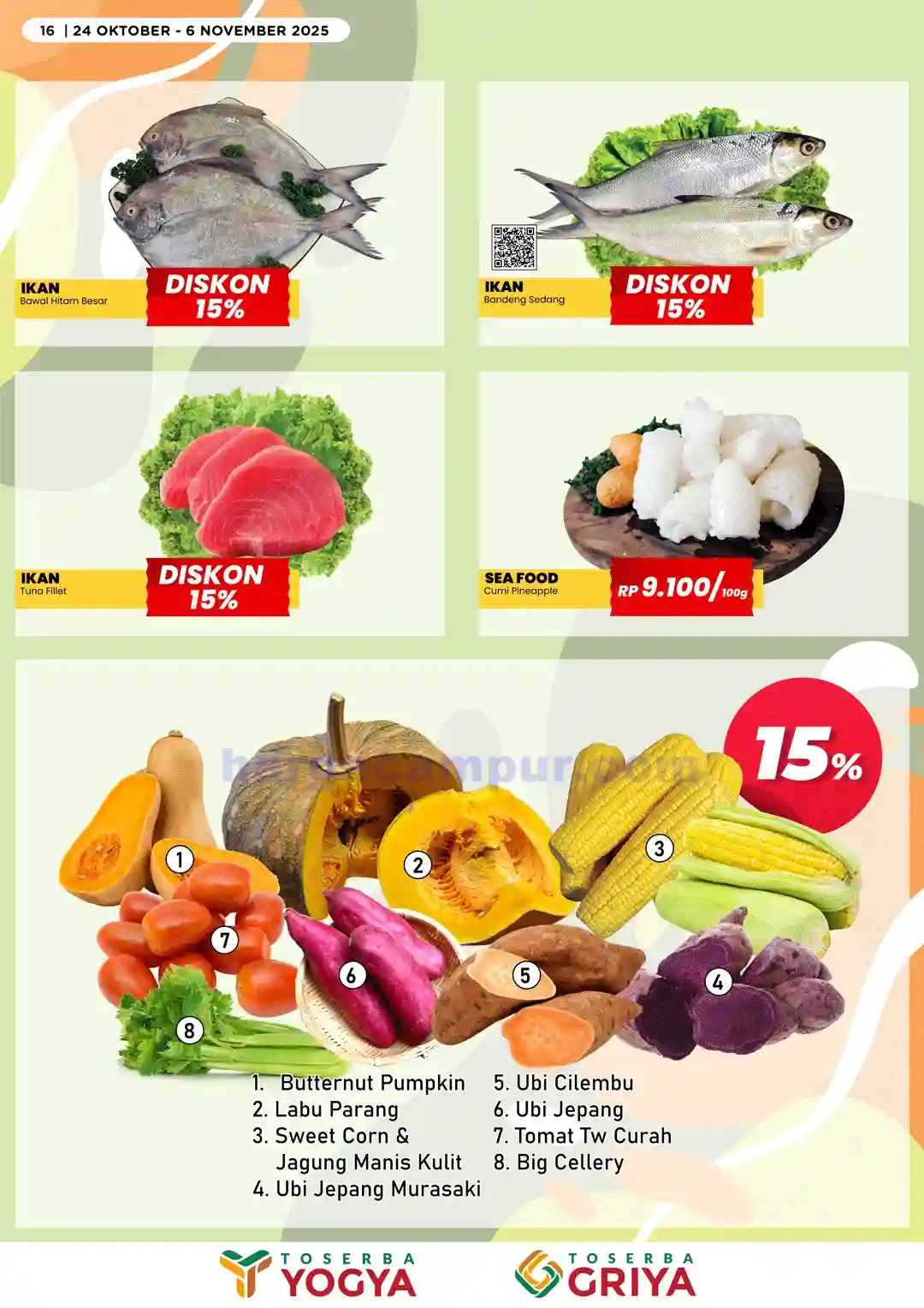 Katalog Promo Toserba Yogya Terbaru 7 - 20 November 2025 16 Katalog Promo Toserba Yogya Terbaru 24 Oktober 6 November 2025 16