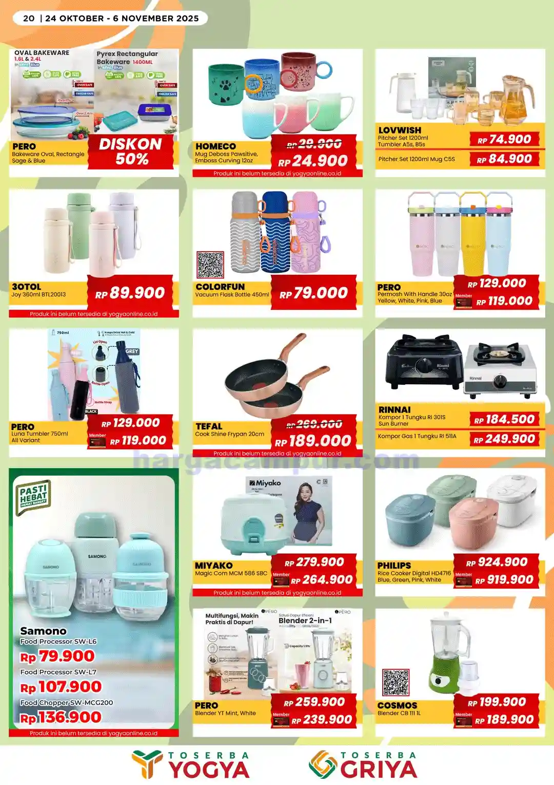 Katalog Promo Toserba Yogya Terbaru 7 - 20 November 2025 20 Katalog Promo Toserba Yogya Terbaru 24 Oktober 6 November 2025 20