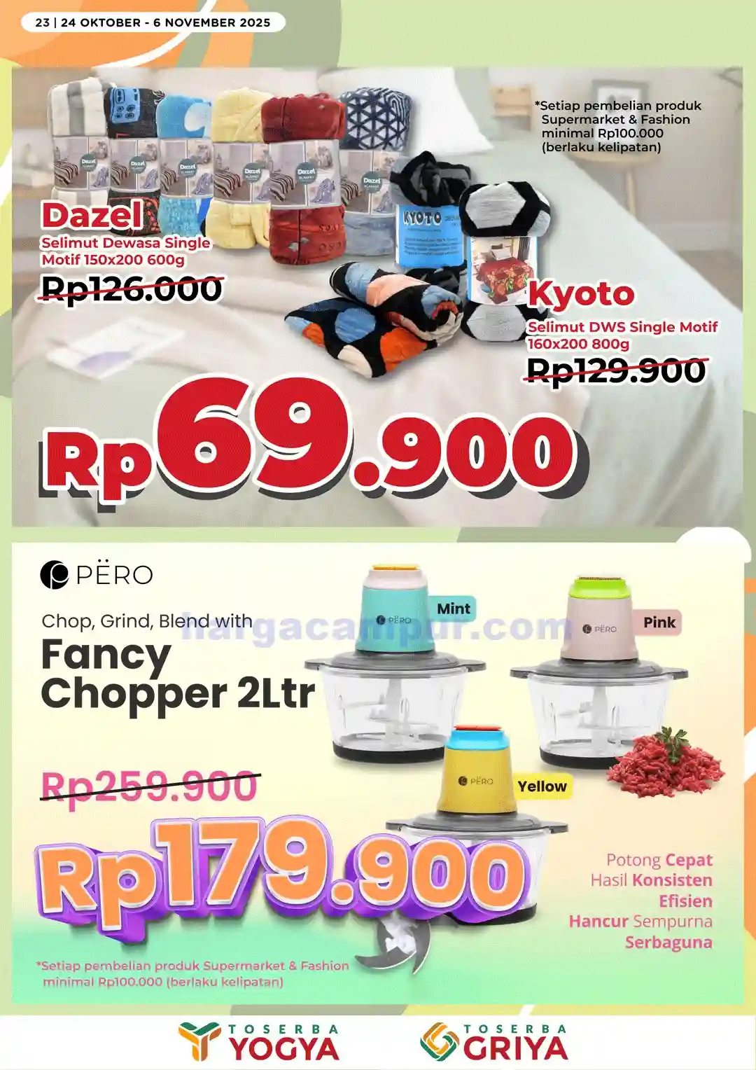 Katalog Promo Toserba Yogya Terbaru 7 - 20 November 2025 23 Katalog Promo Toserba Yogya Terbaru 24 Oktober 6 November 2025 23